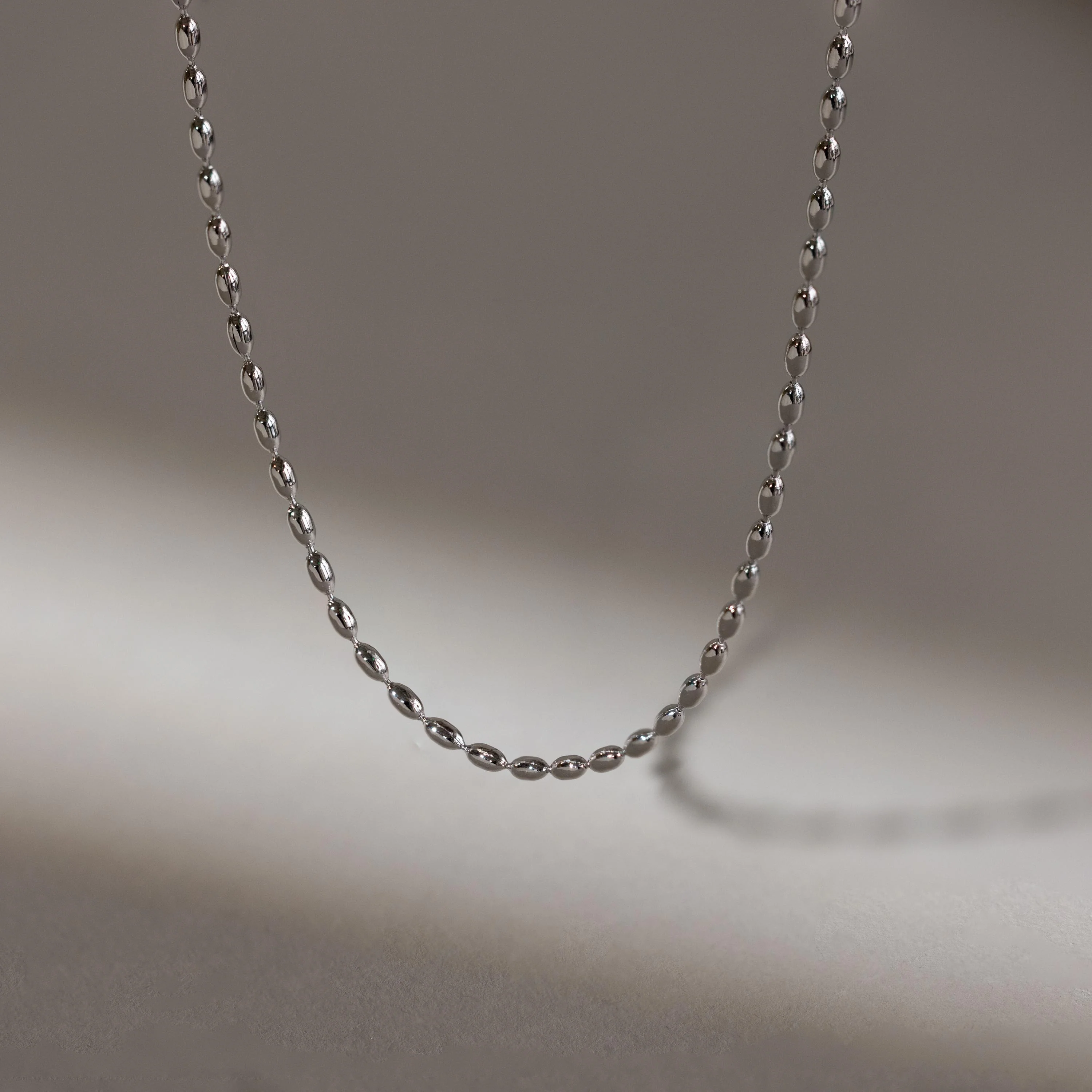 Oval Beaded Necklace - Image 8