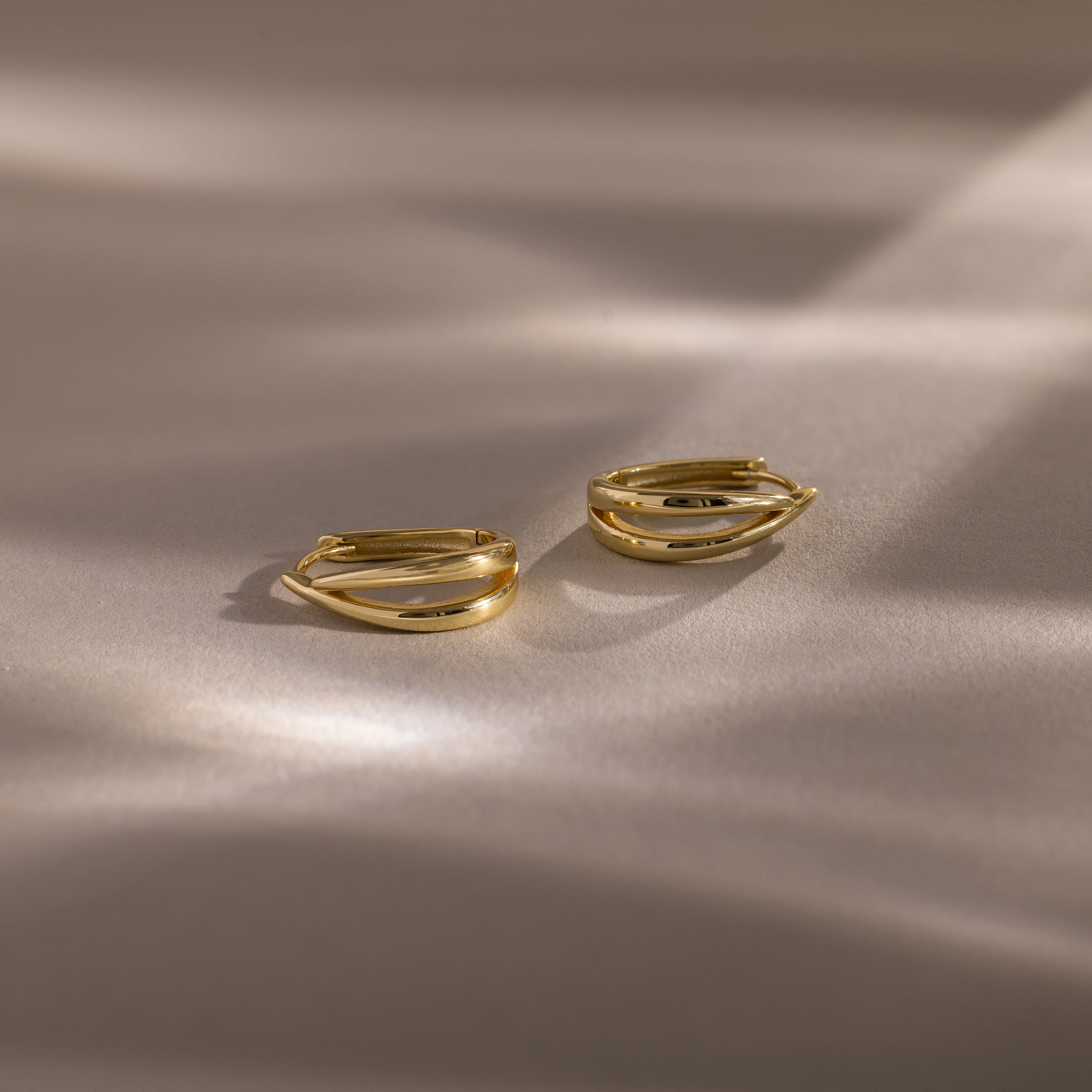 Oval Duo Hoops - Image 7