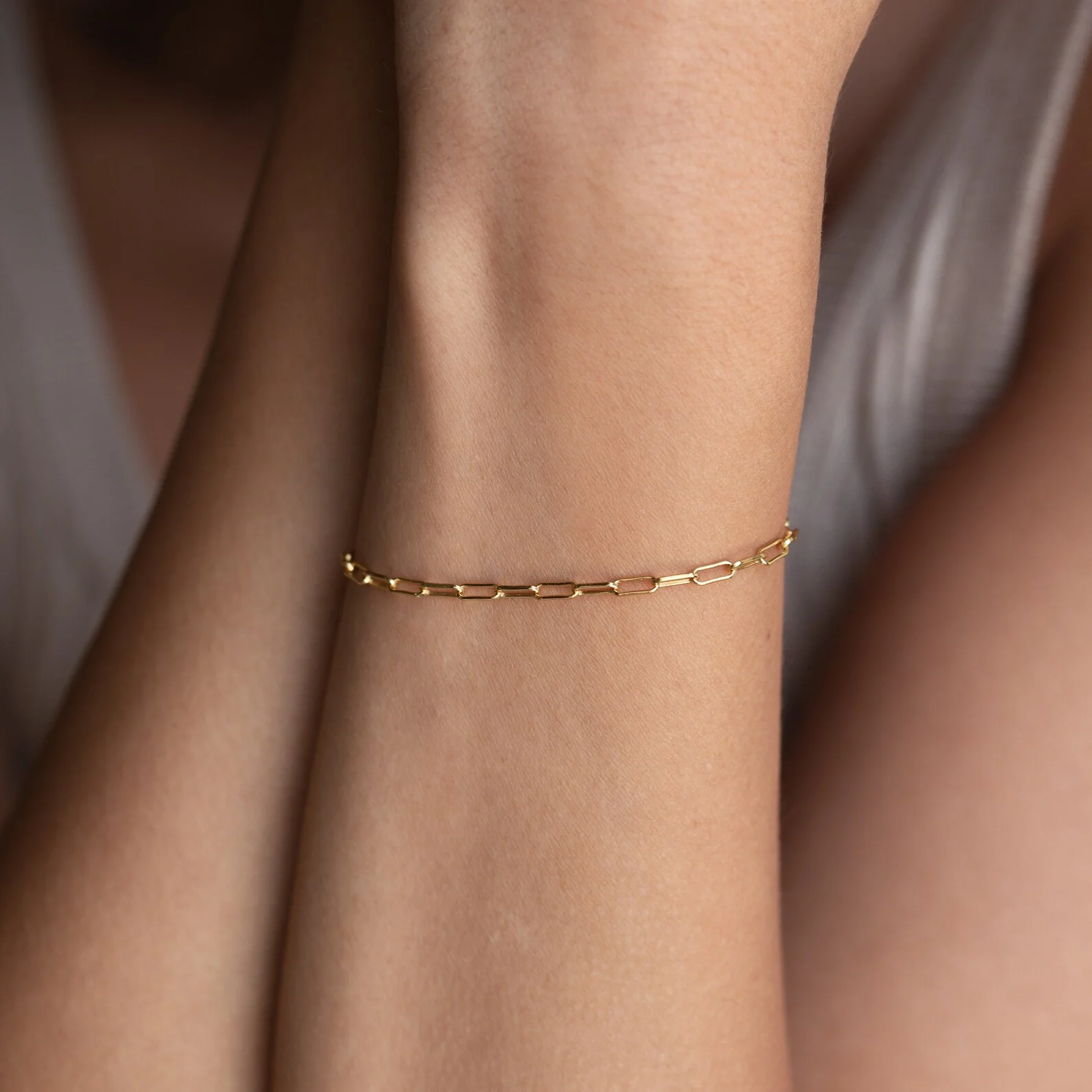 Paperclip Chain Bracelet - Image 7