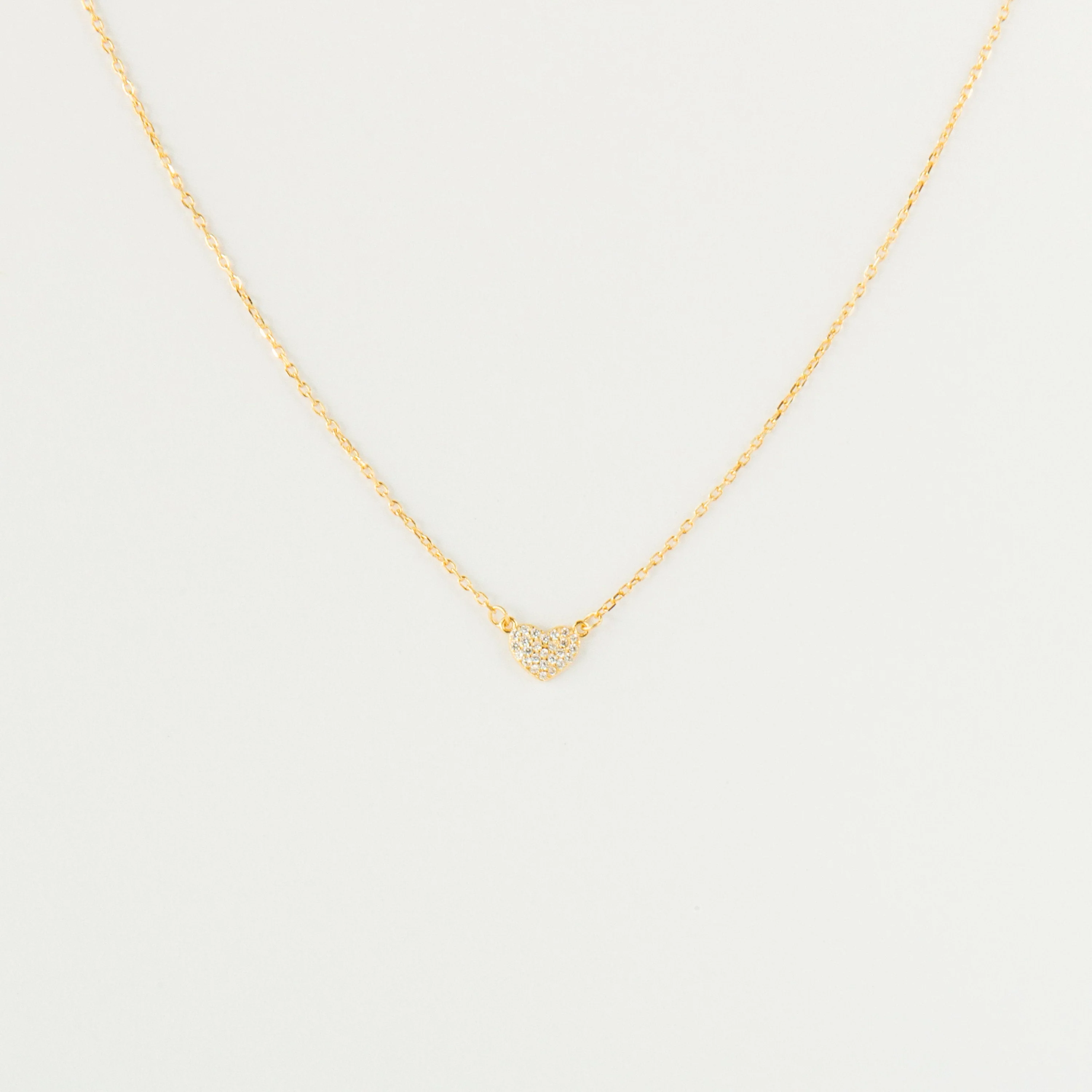 Pave Heart Necklace - Image 6