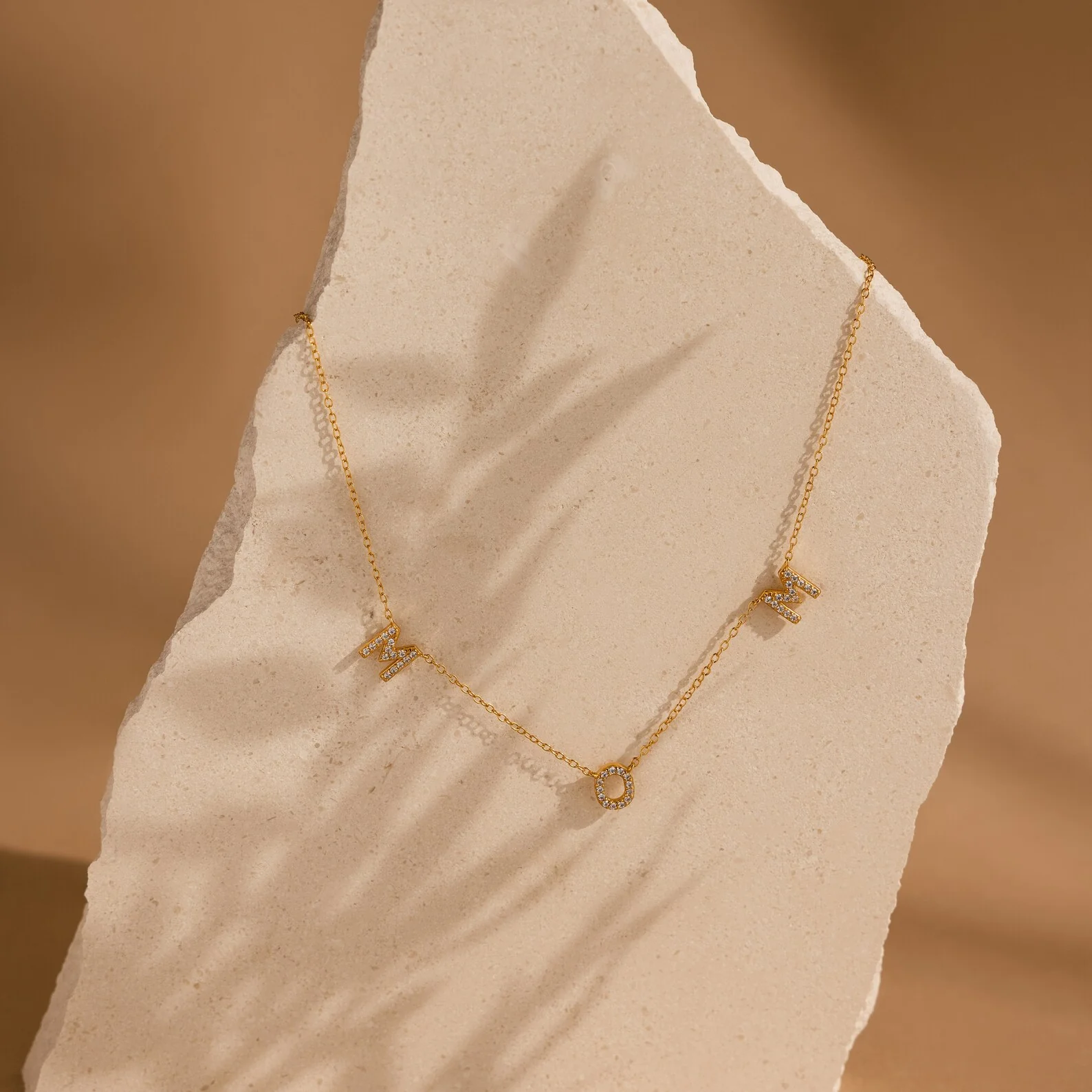 Pave Mom Necklace - Image 5