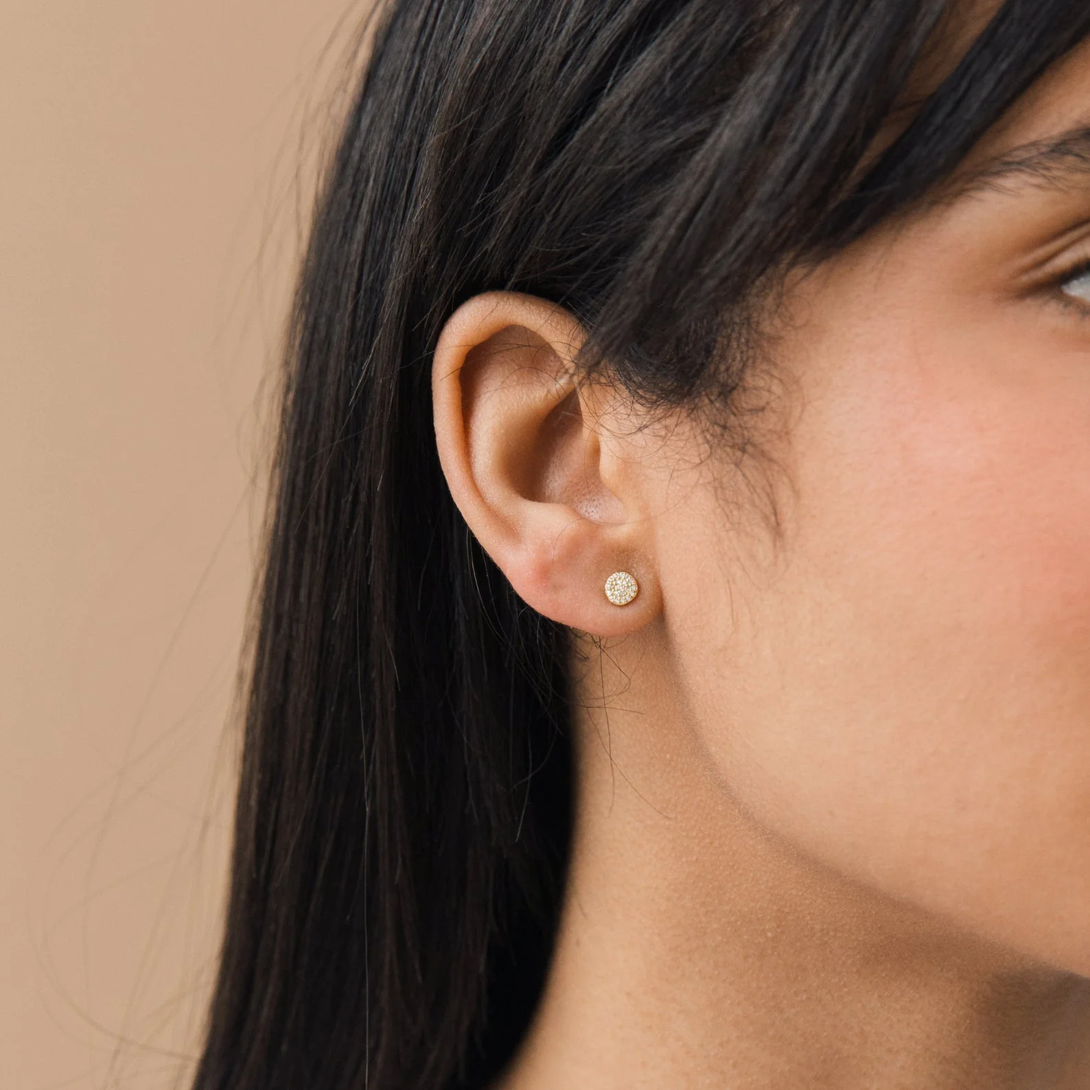Pave Round Studs - Image 6