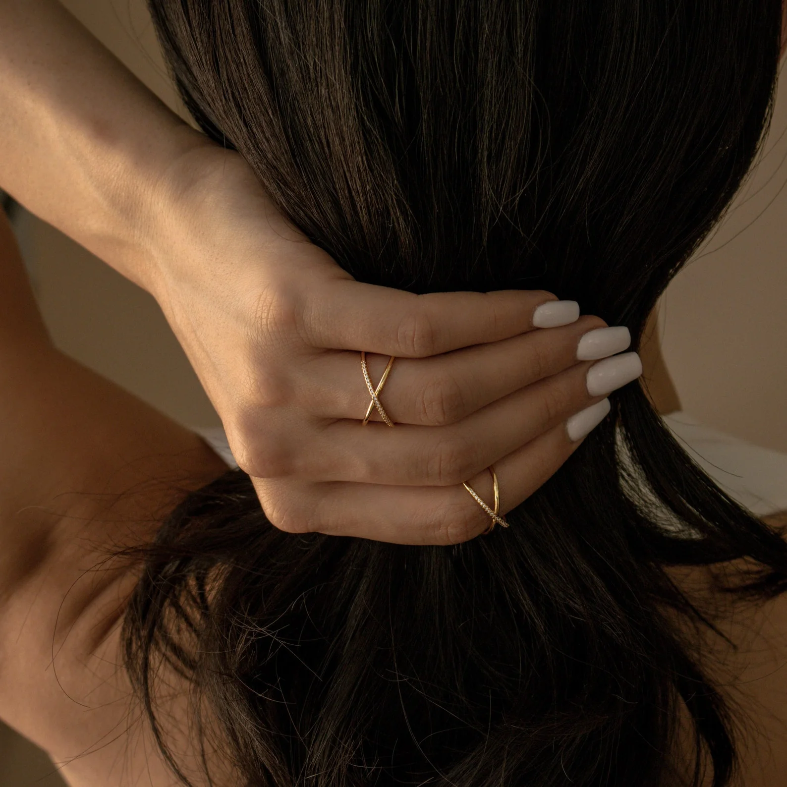 Pave X Ring - Image 4