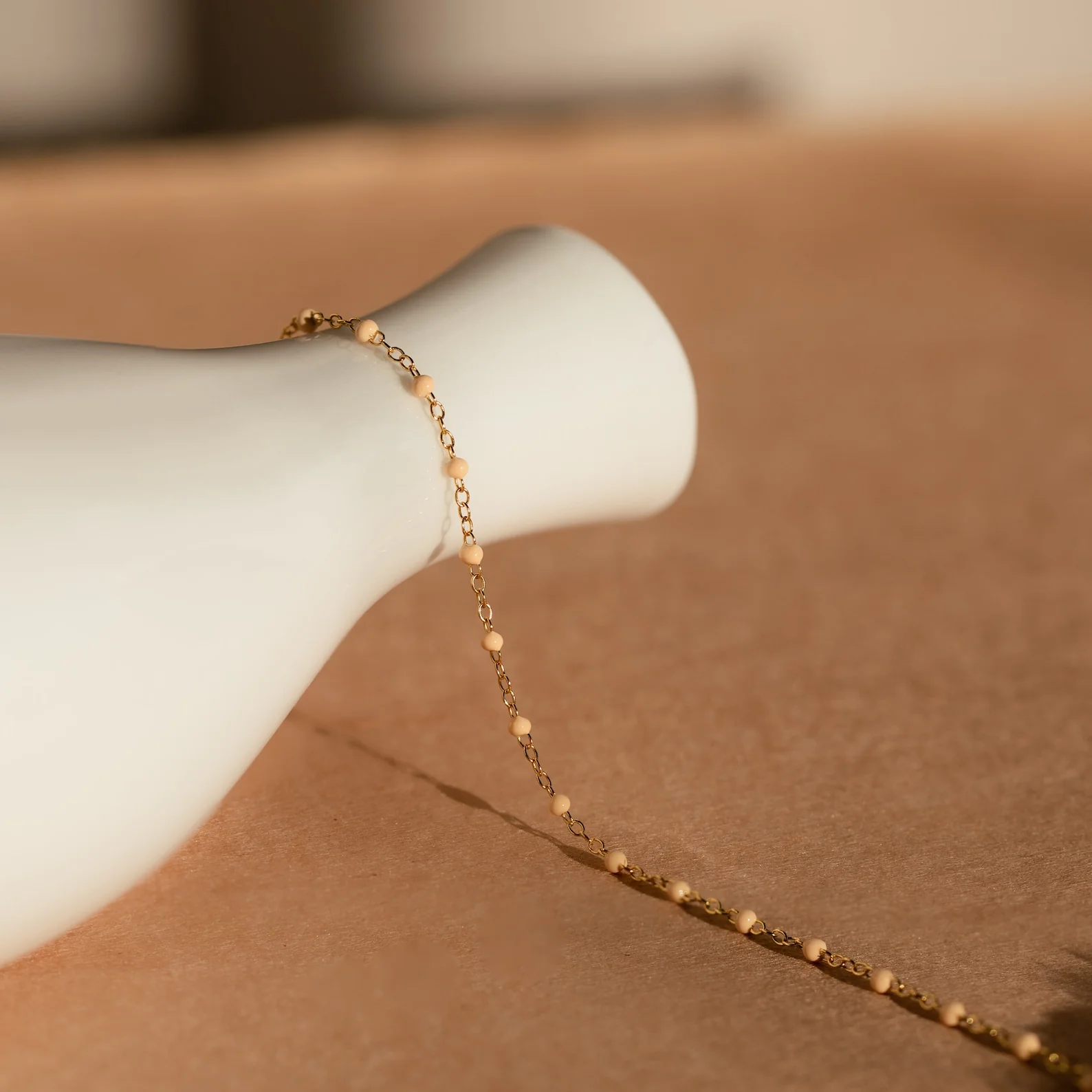 Peach Station Necklace - Image 3