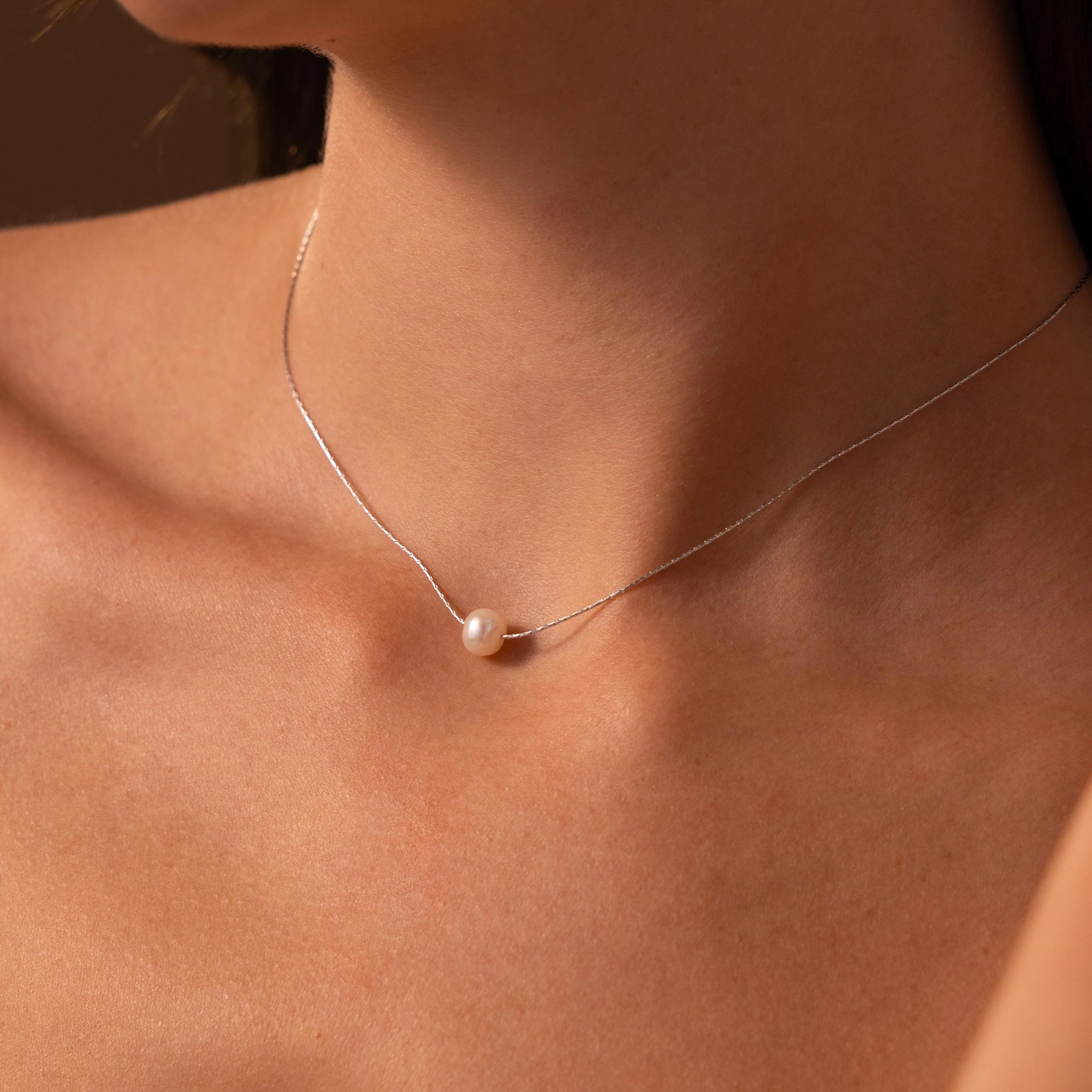 Pearl Dot Necklace - Image 6