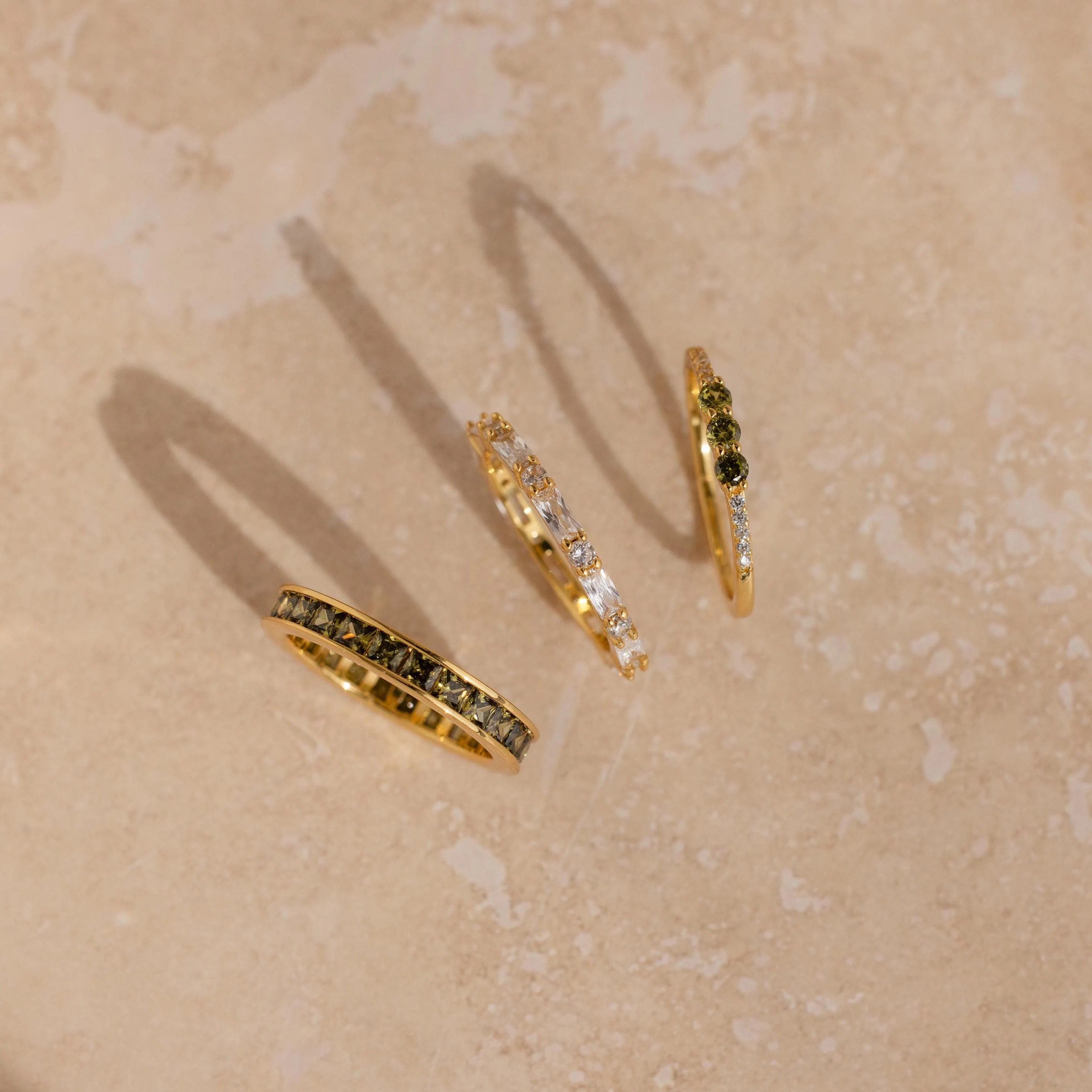 Peridot Rings Set - Image 3