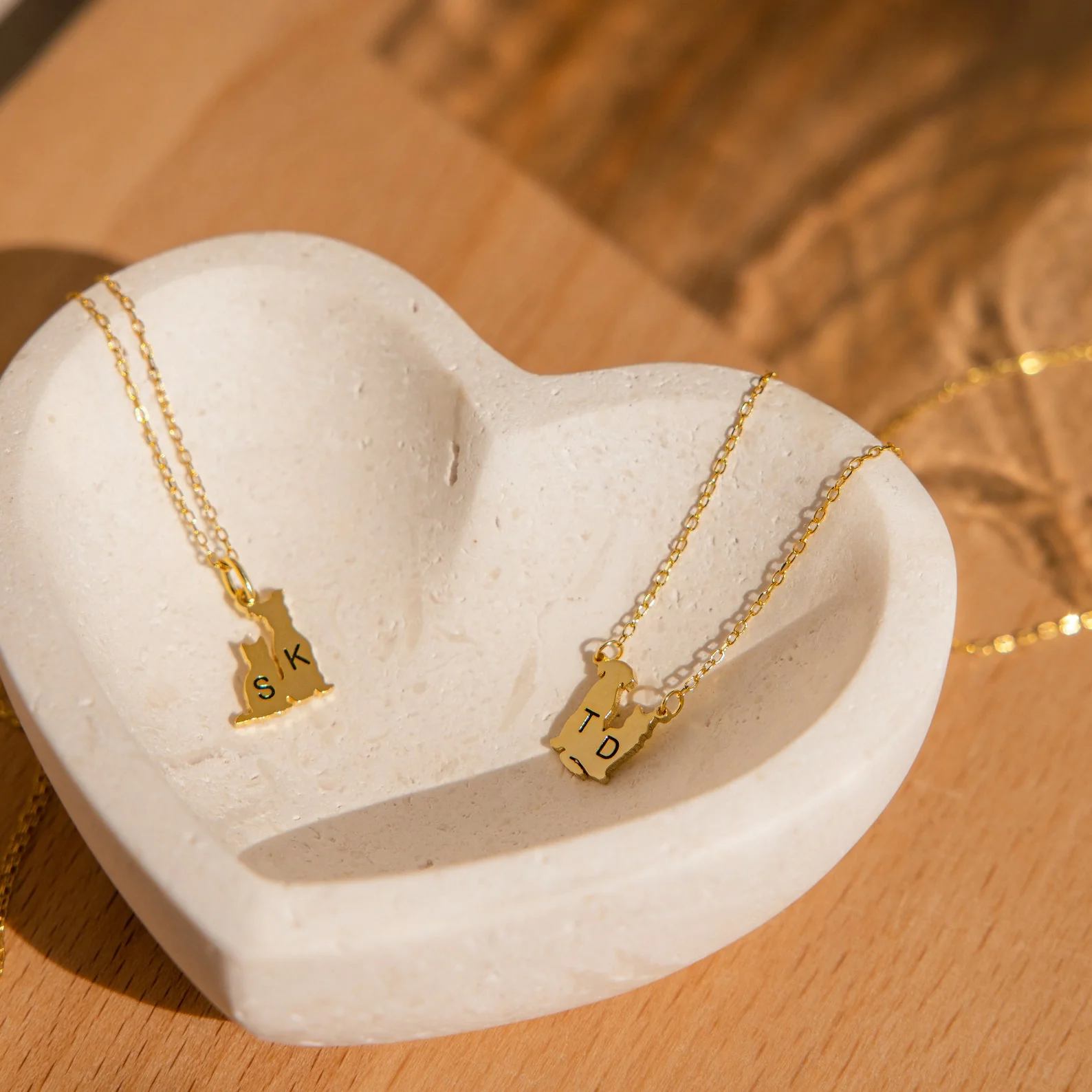 Pet Initial Necklace - Image 2