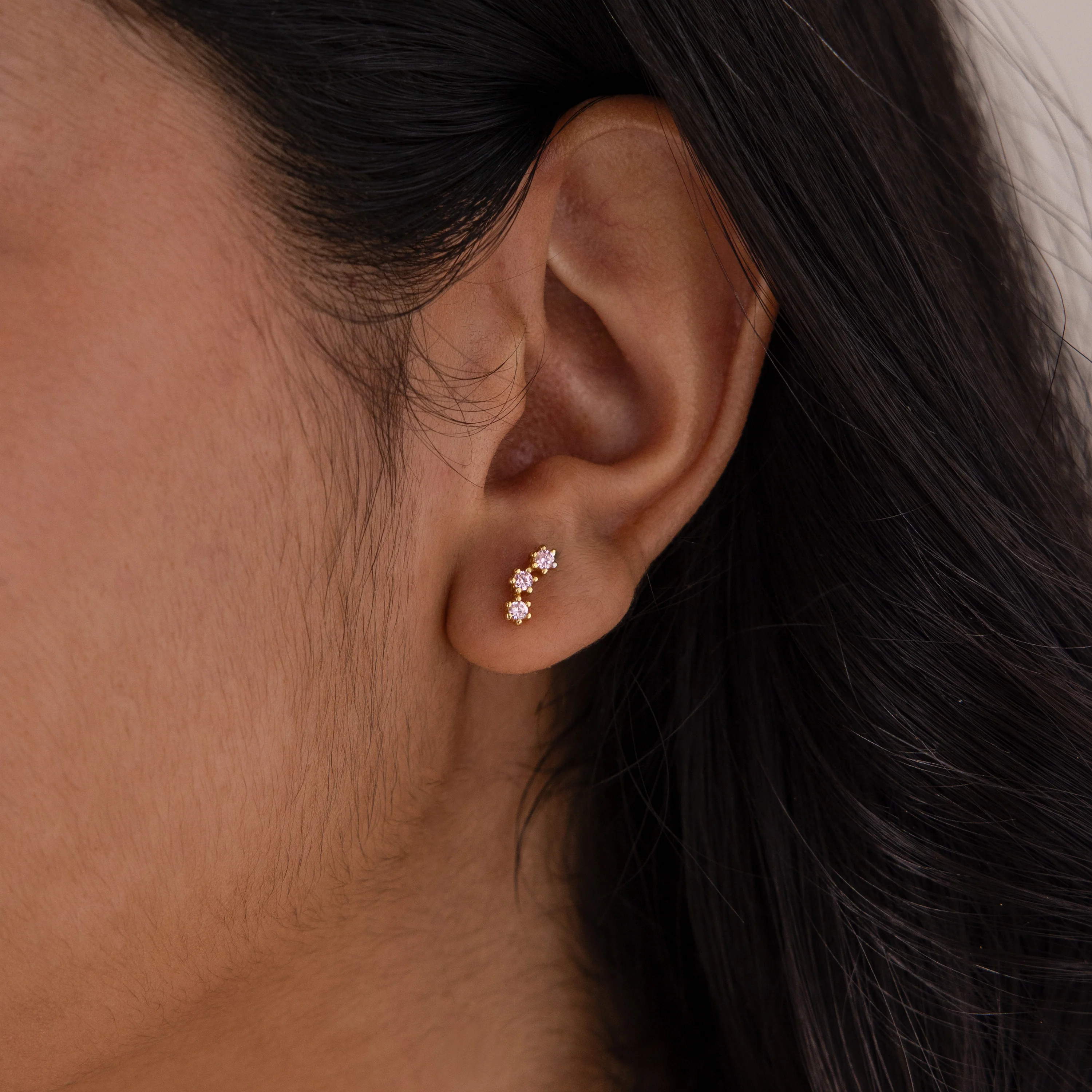 Birthstone Cluster Flatback Studs - Image 5