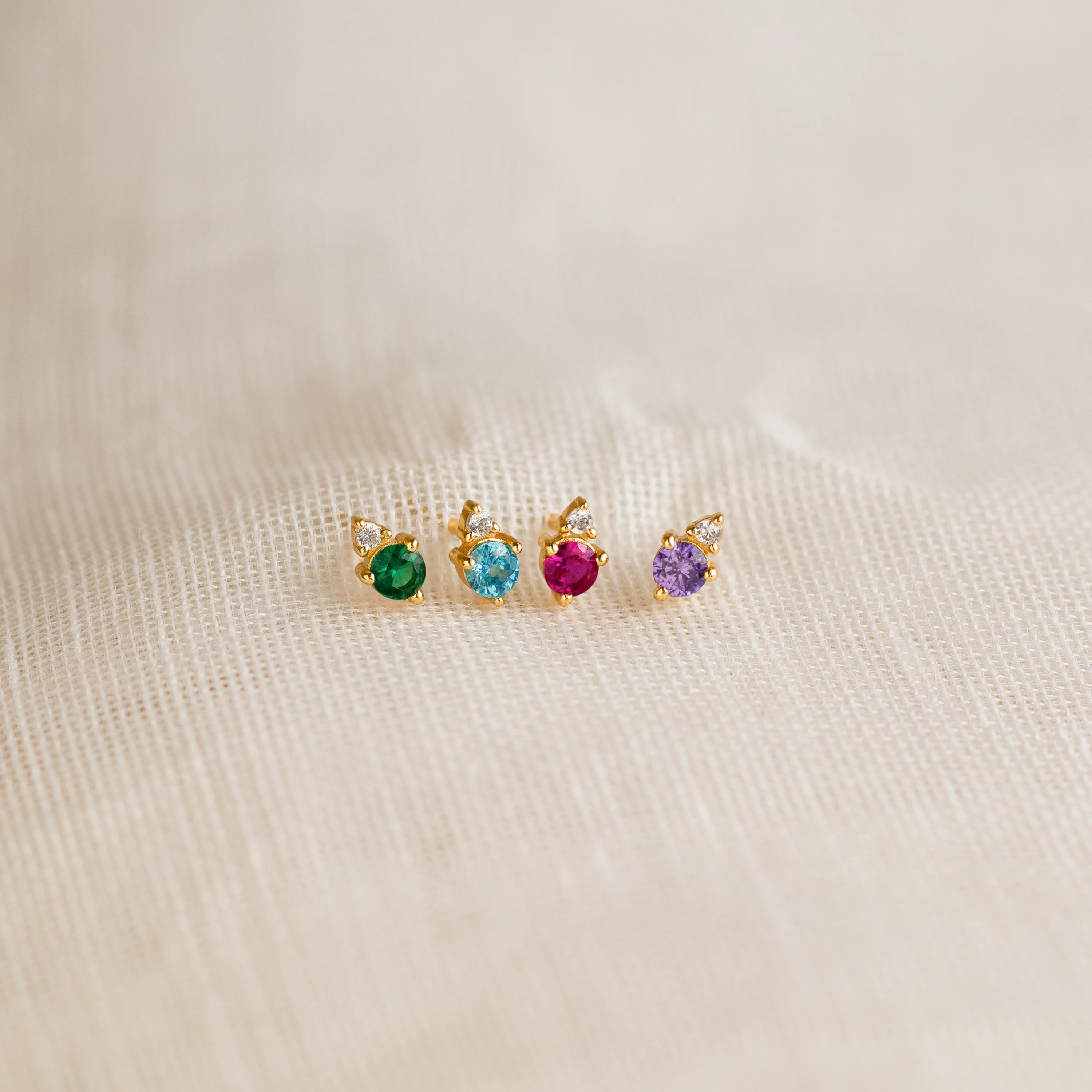 Raindrop Topaz Studs