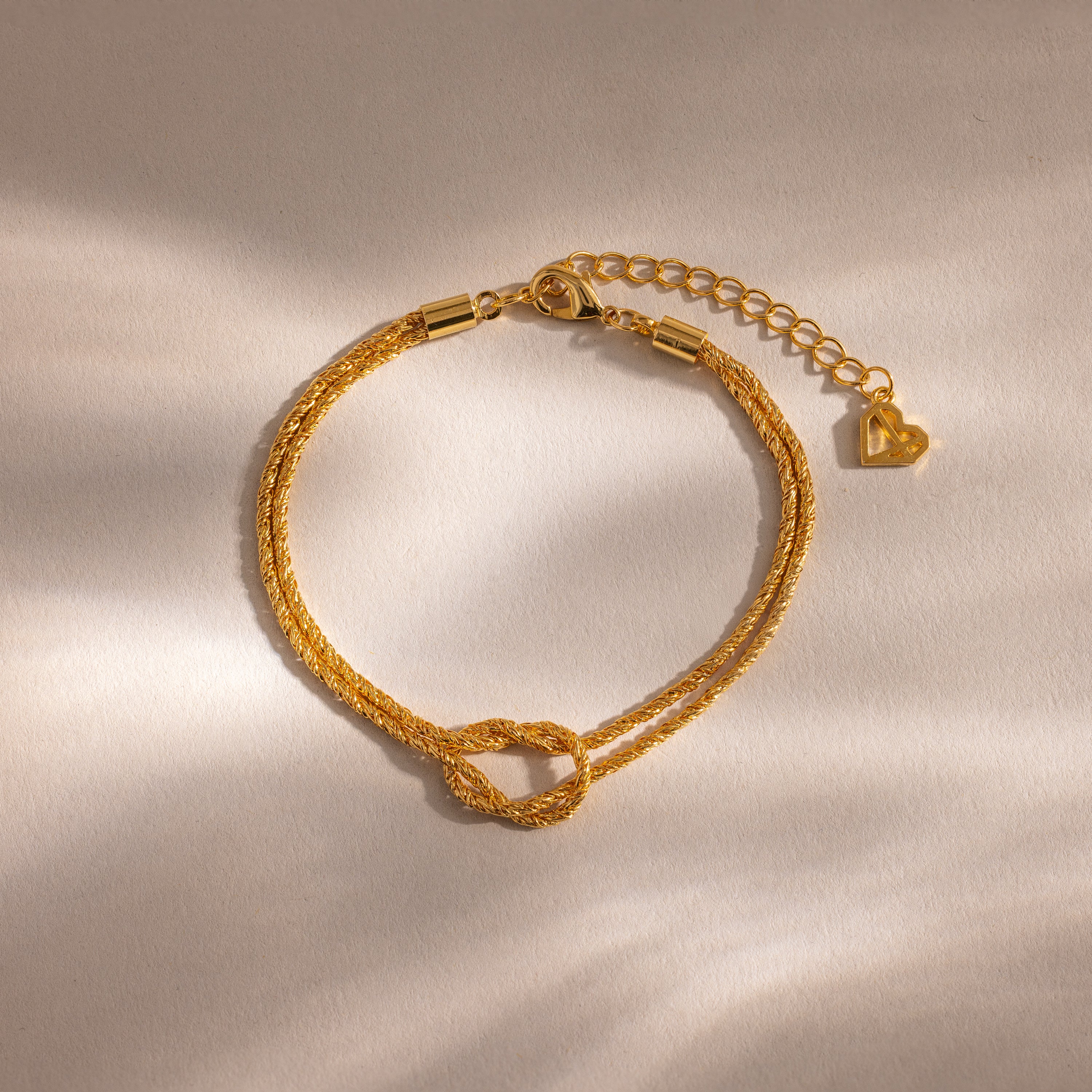 Rope Knot Chain Bracelet - Image 2