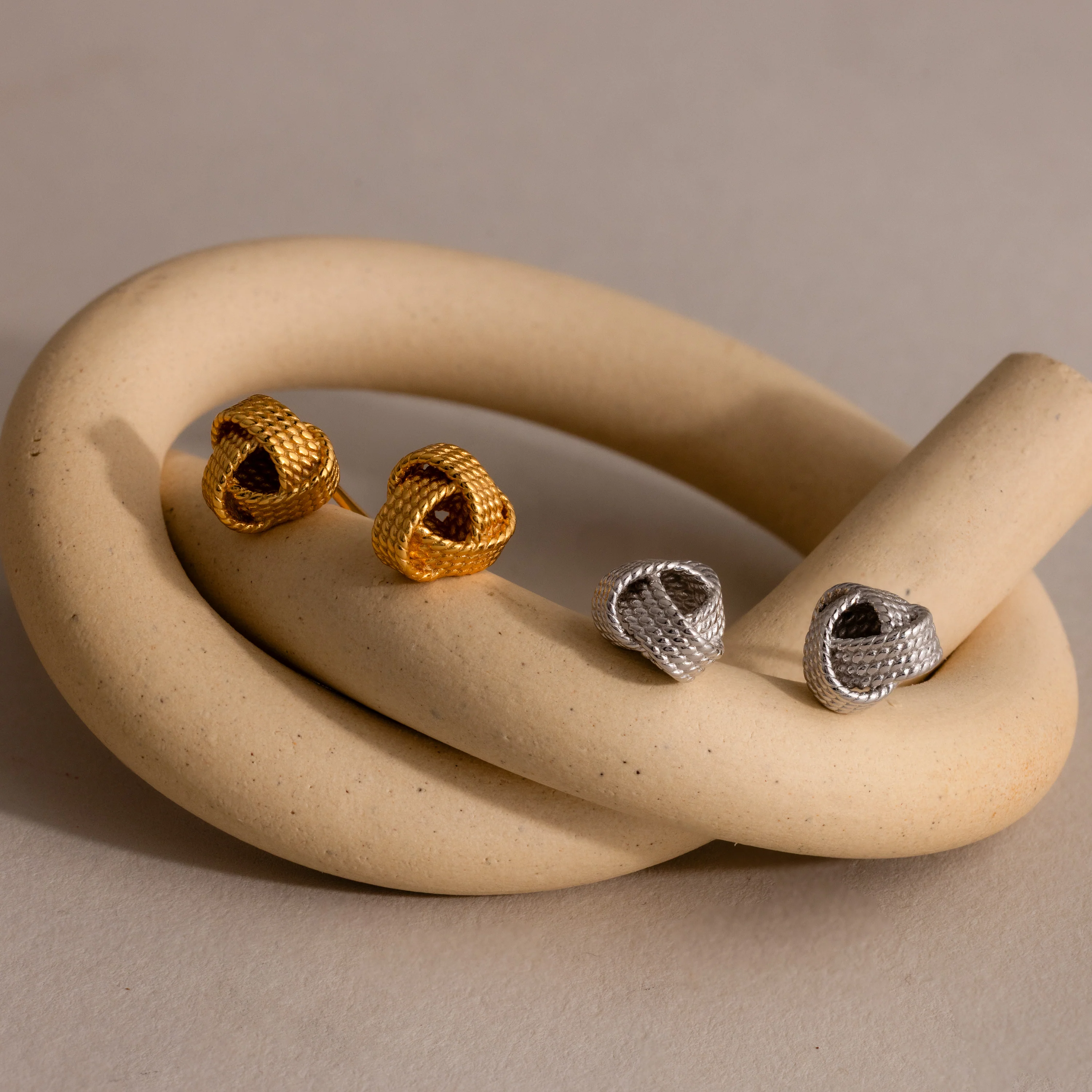 Rope Knot Studs - Image 9