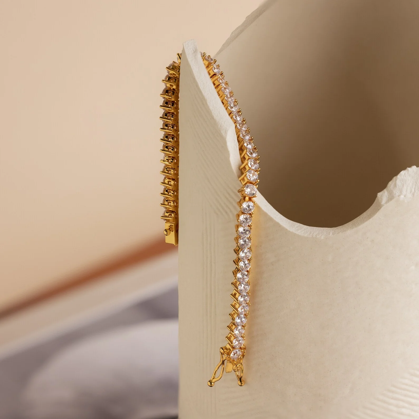 3 Prong Tennis Bracelet - Image 6