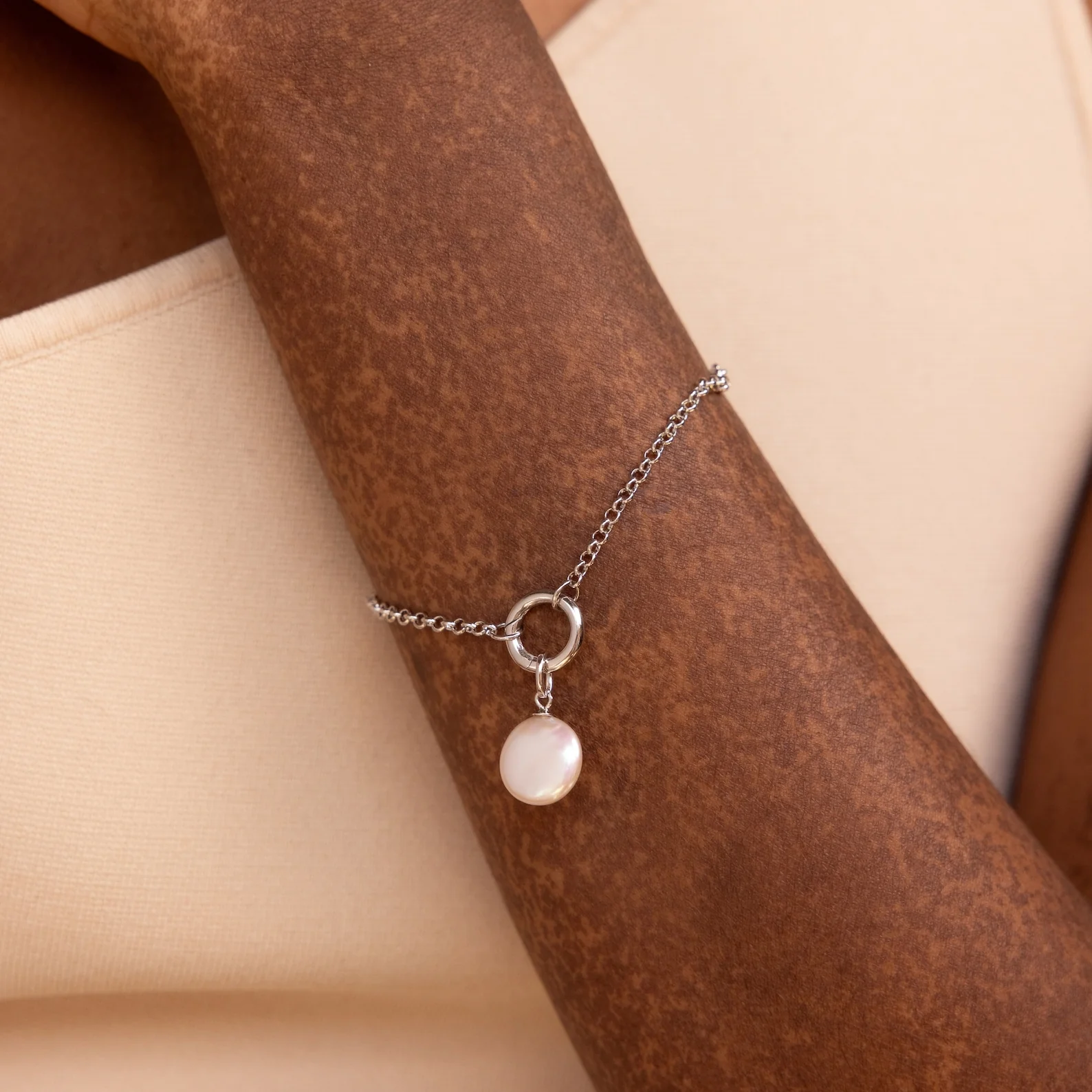 Round Pearl Charm - Image 9
