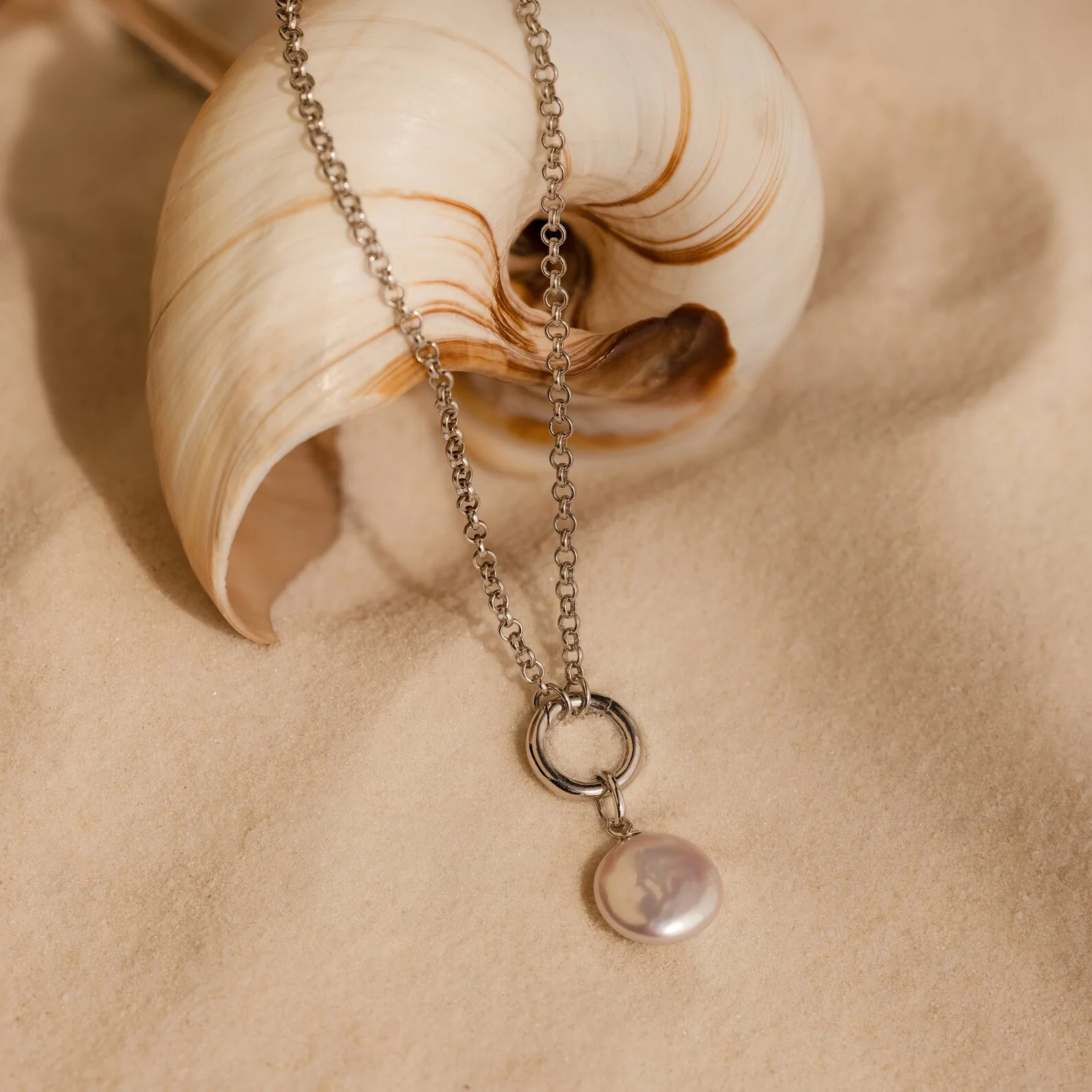 Round Pearl Charm - Image 6