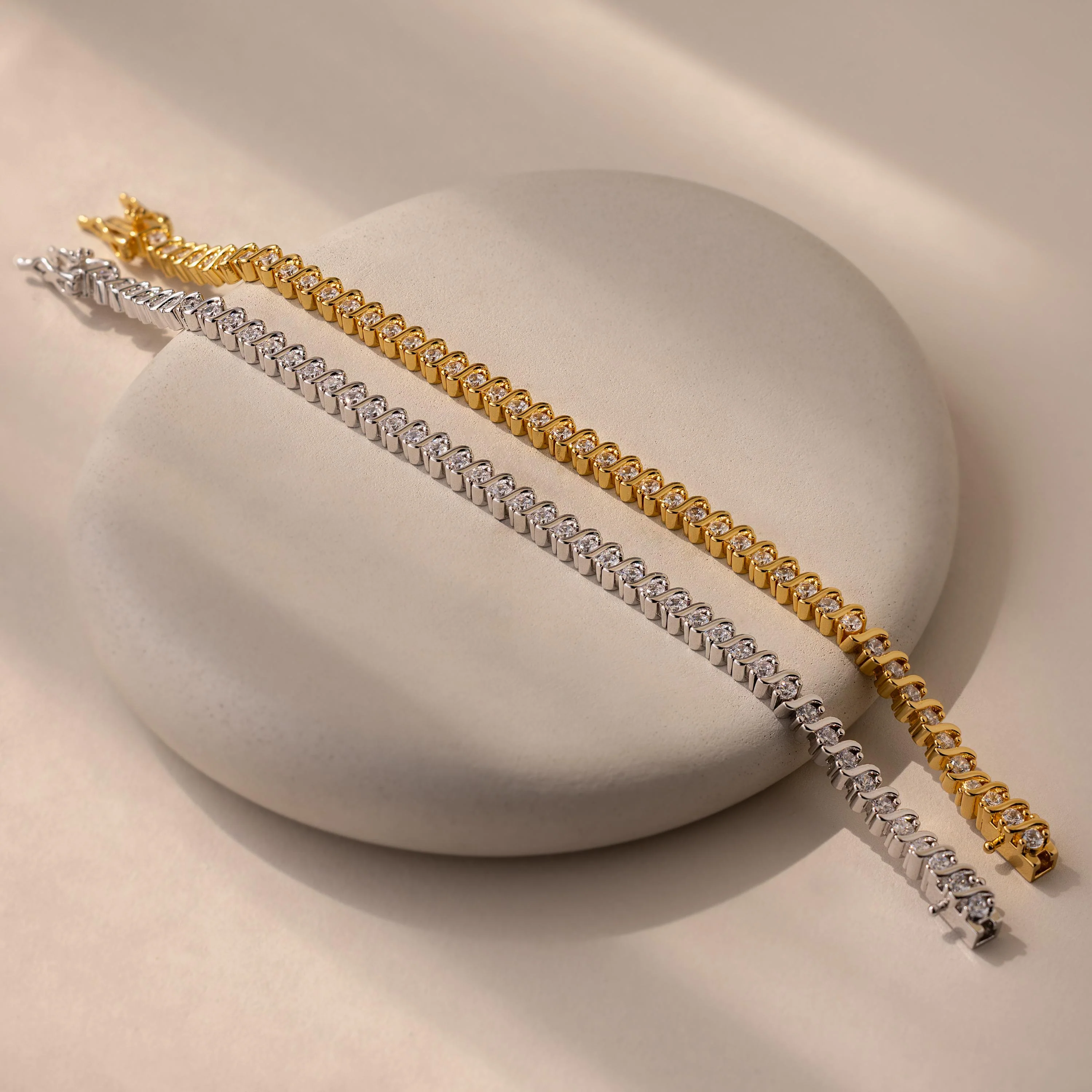 S-Link Diamond Tennis Bracelet - Image 6