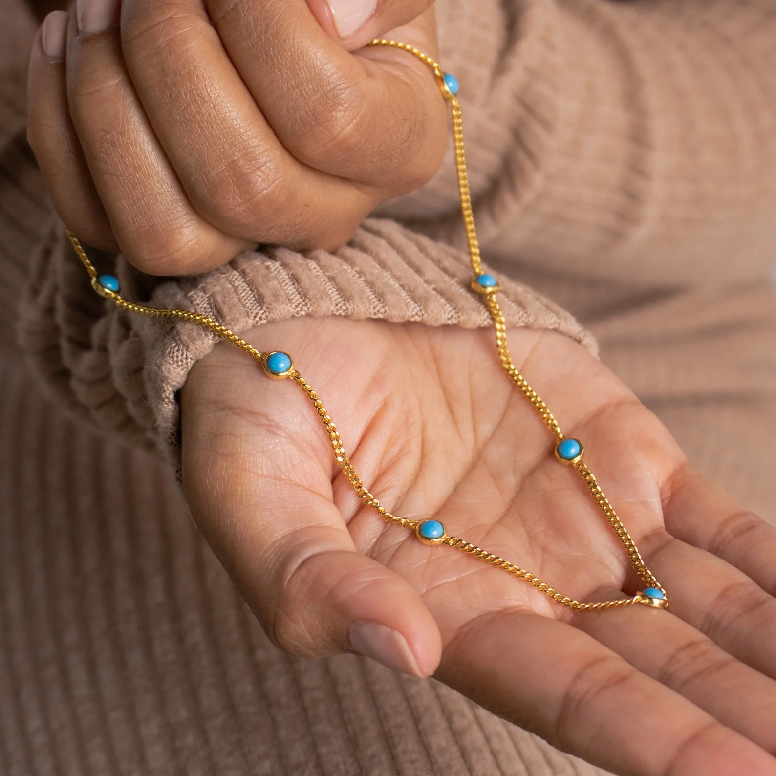 Santorini Turquoise Choker - Image 5