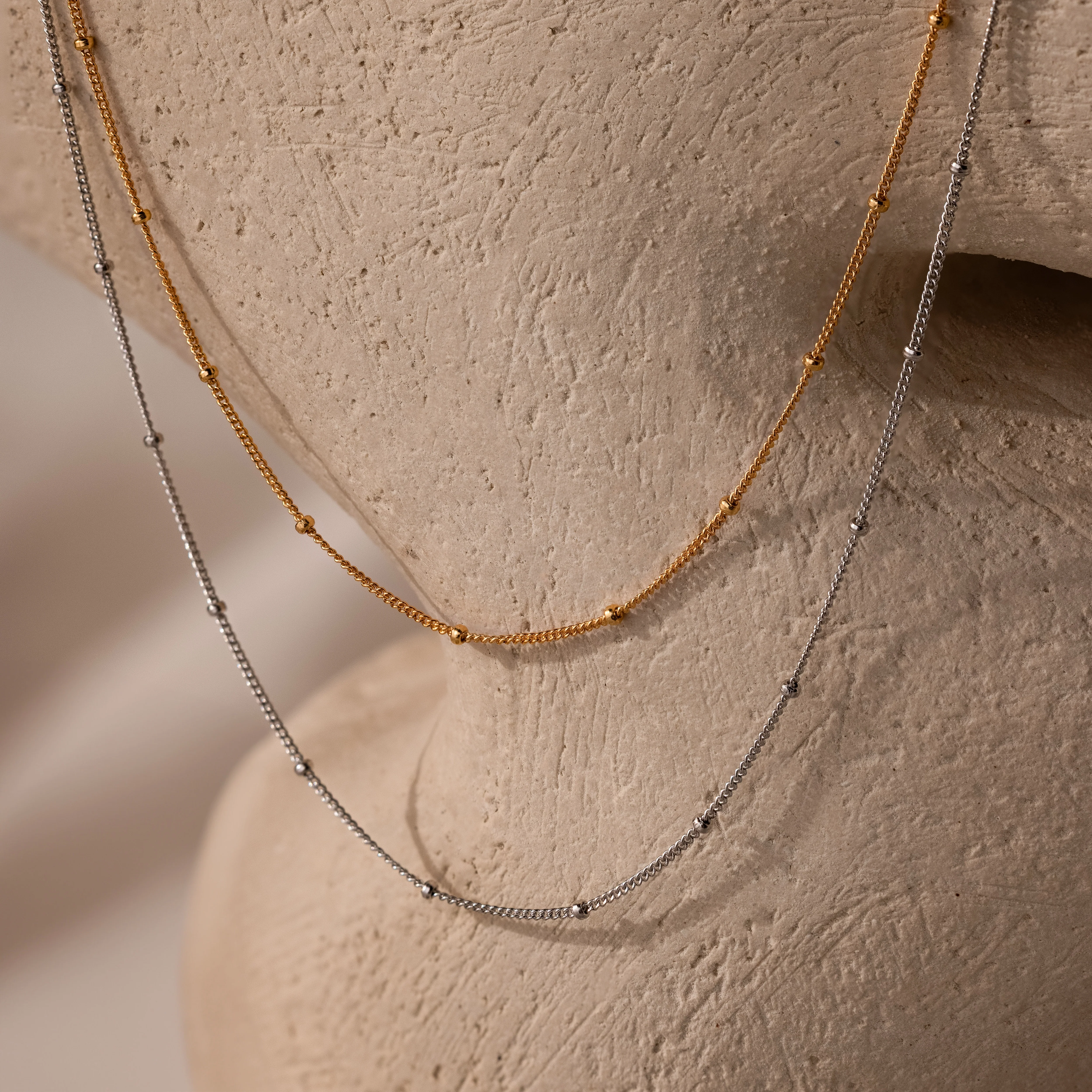 Satellite Necklace in Silver - Image 6