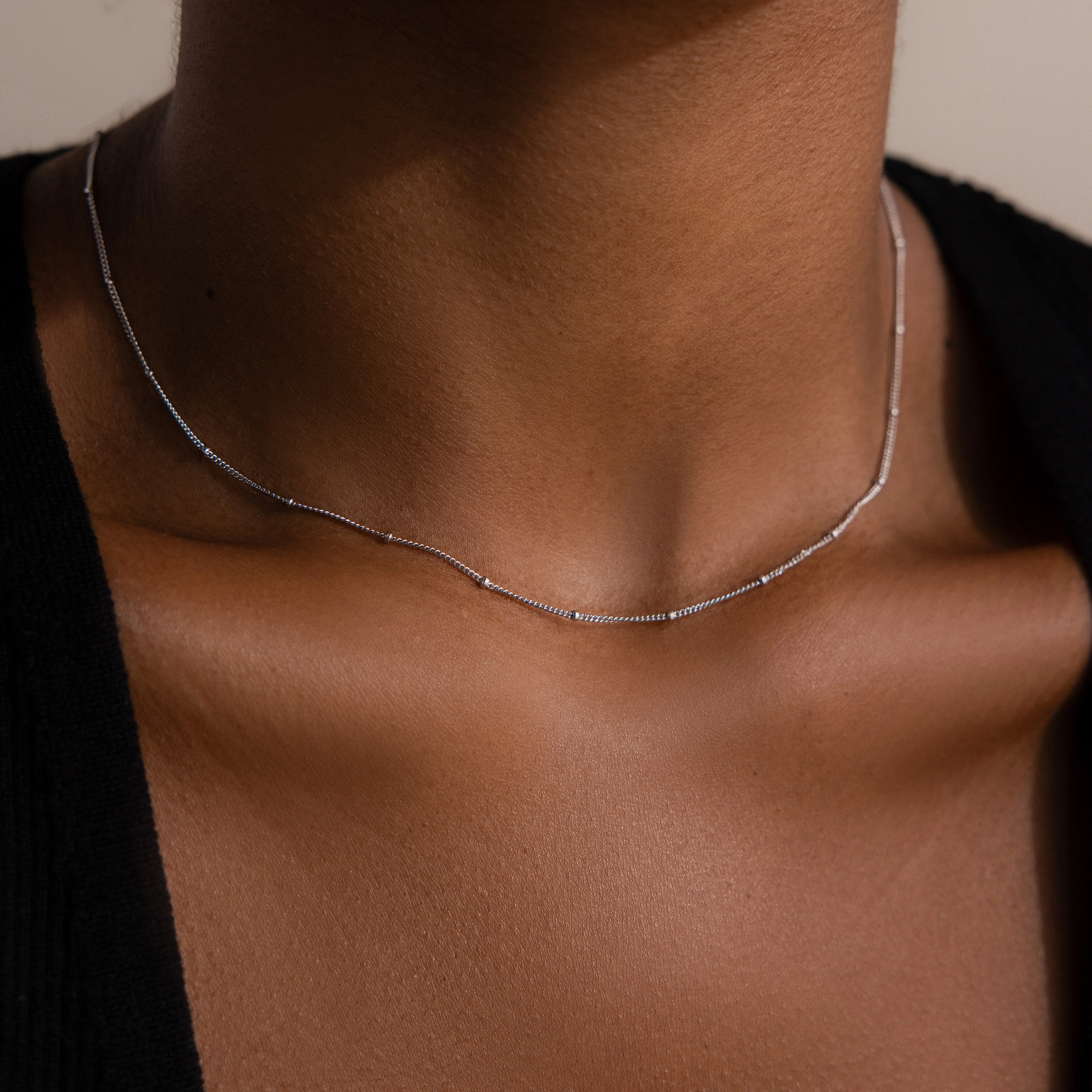 Satellite Necklace in Silver - Image 2