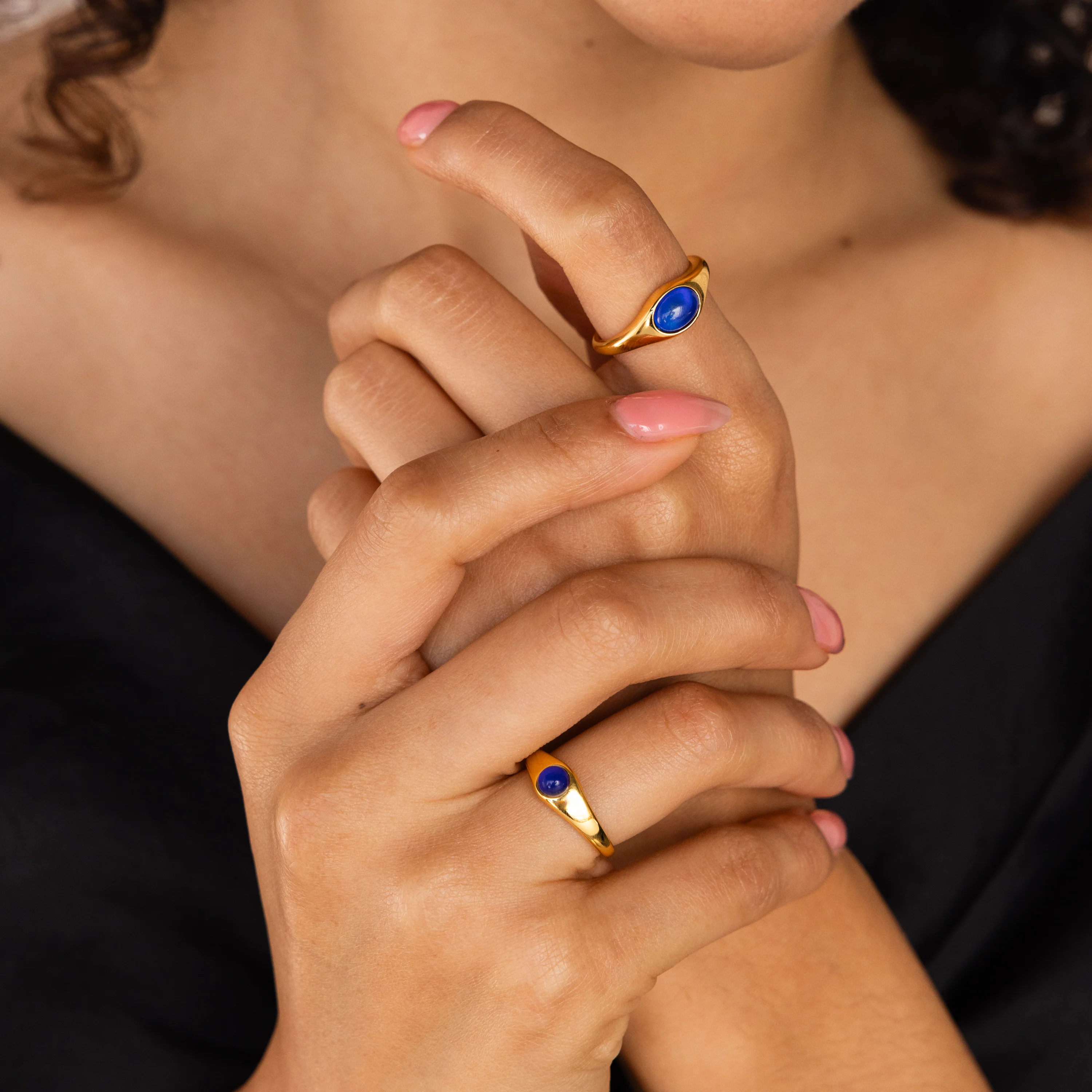 Signet Mood Rings Set - Image 2