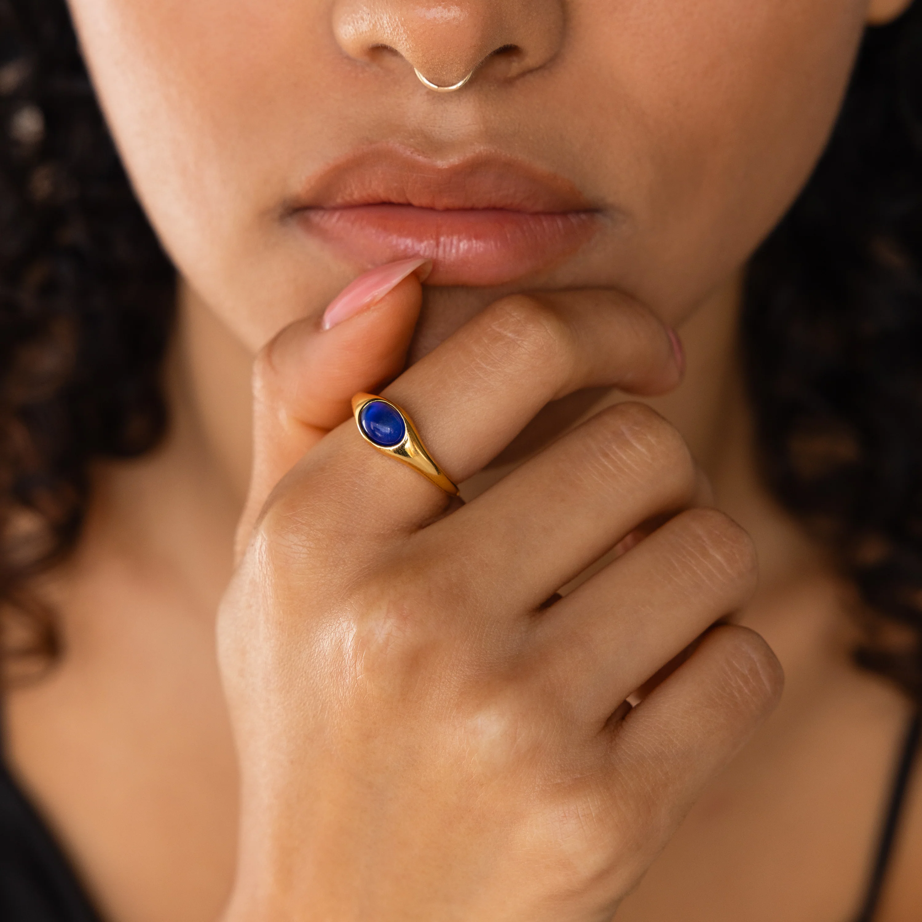 Signet Mood Rings Set - Image 6