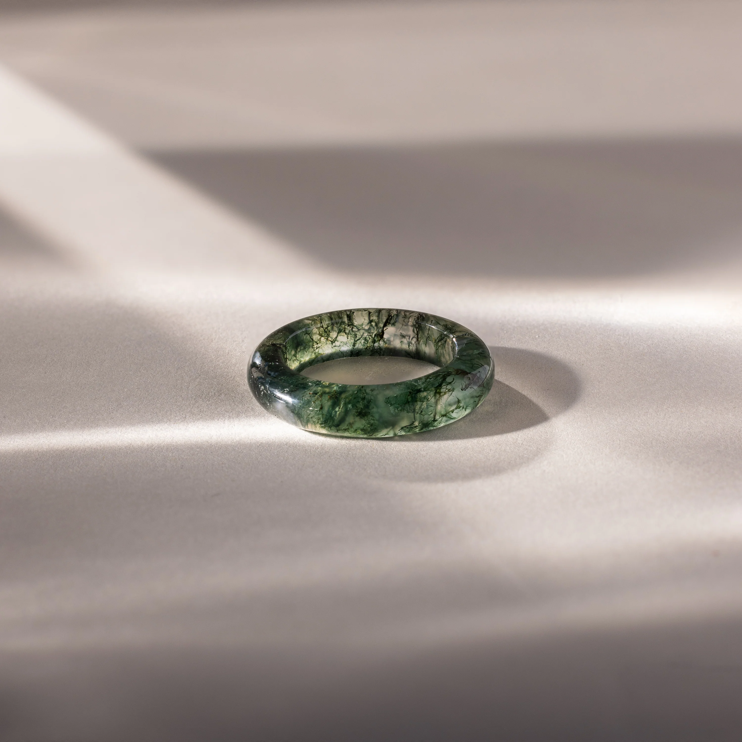 Skinny Agate Ring
