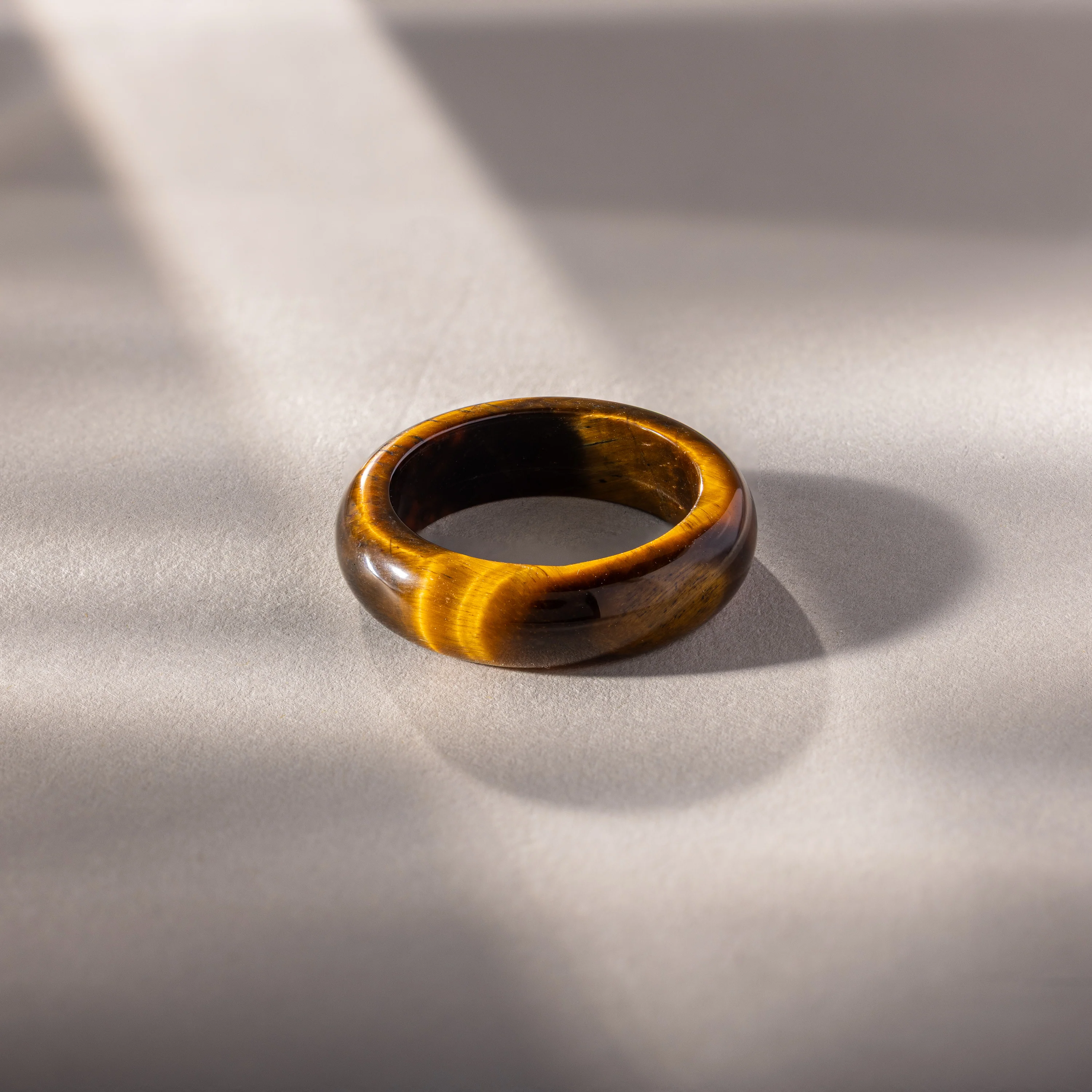 Skinny Gemstone Band Ring - Image 2