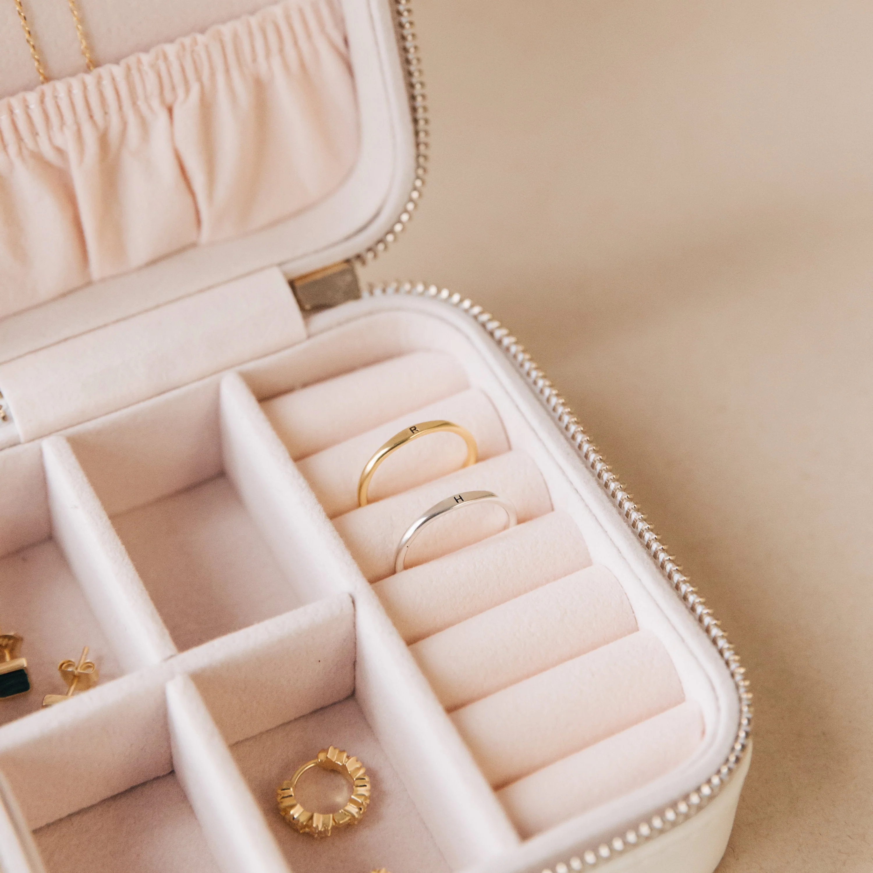 Skinny Initial Ring - Image 3