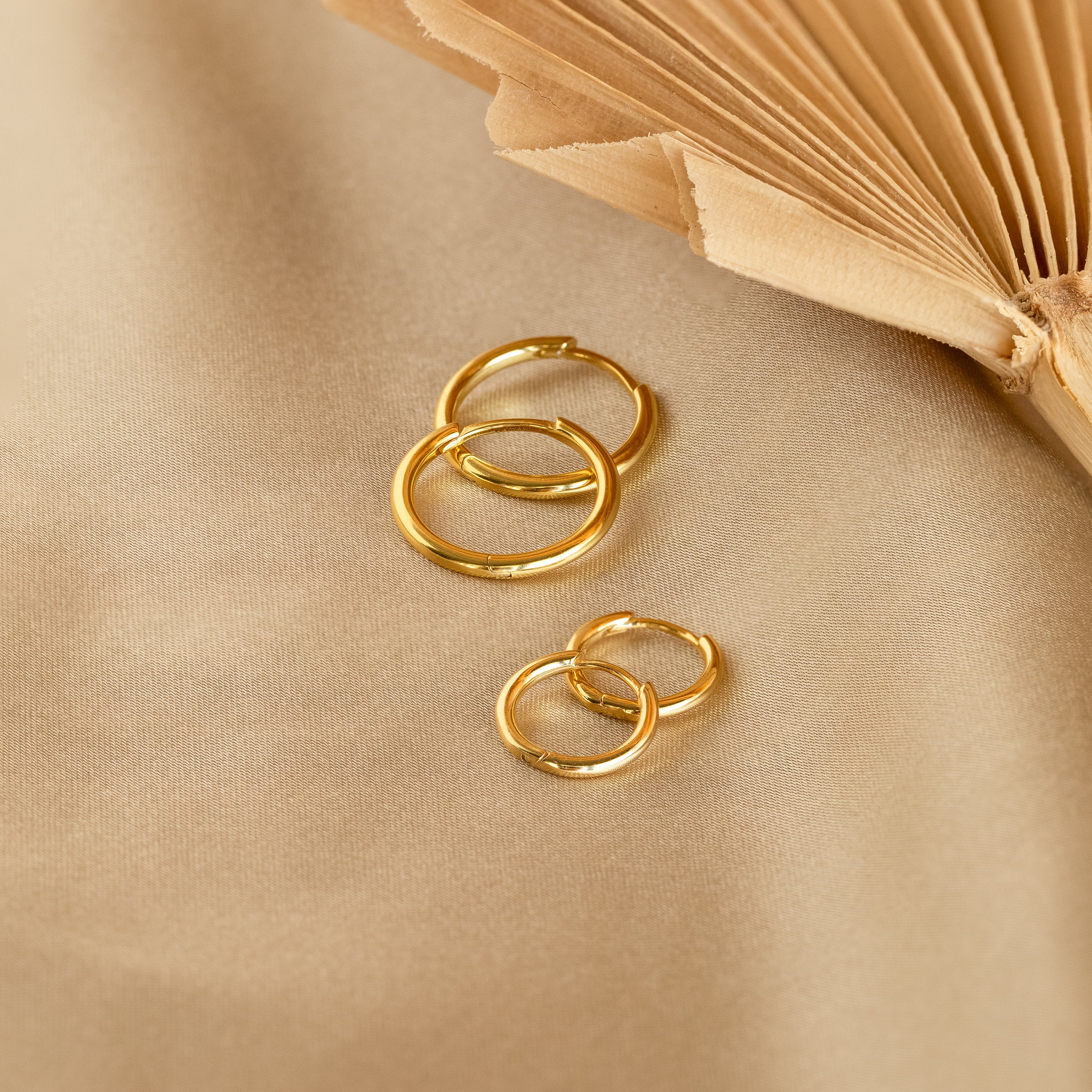 Small Bold Hoops - Image 7