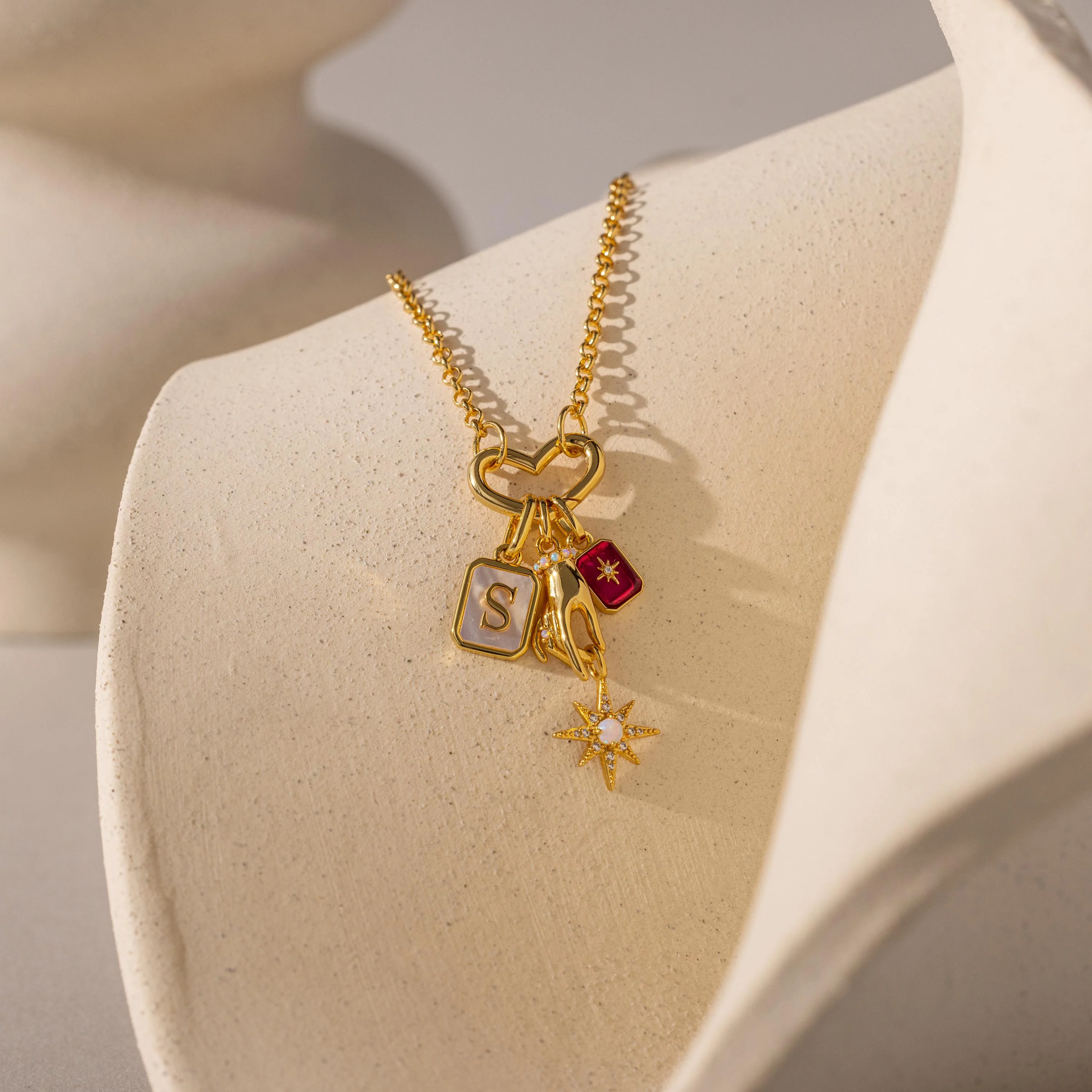 Star Opal Hand Charm - Image 8