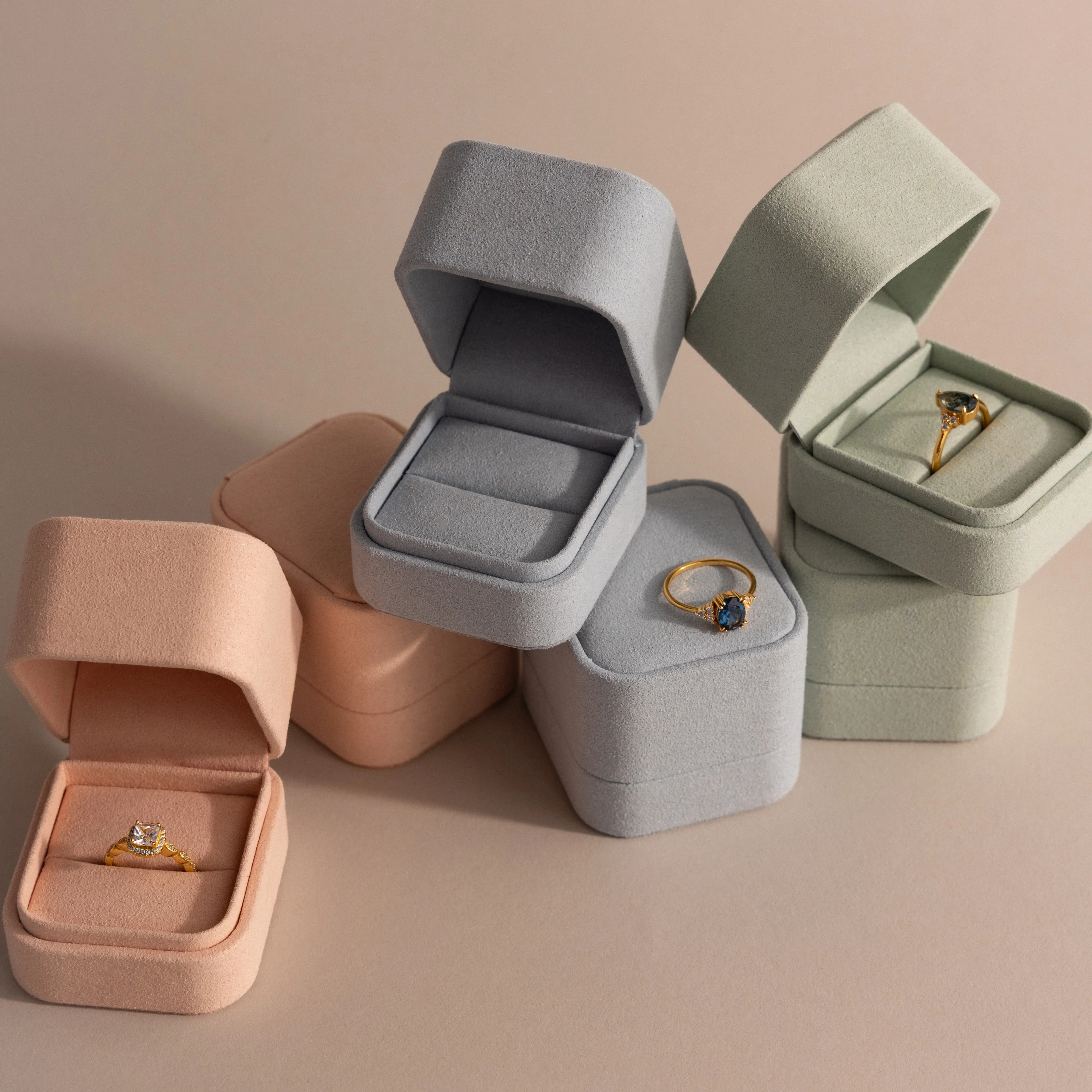 Suede Ring Box - Image 7