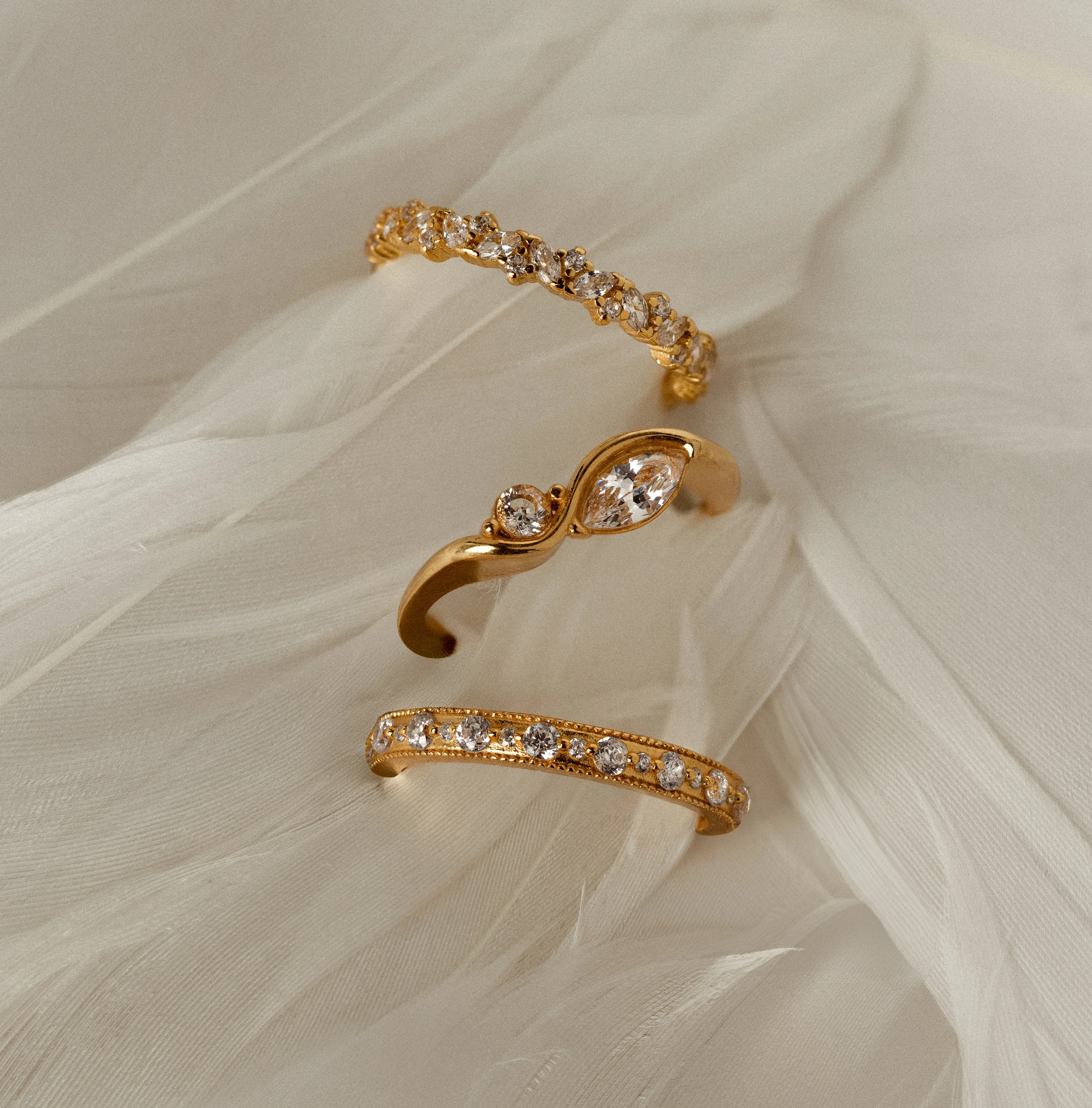 Toi et Moi Infinity Birthstone Ring - Image 7