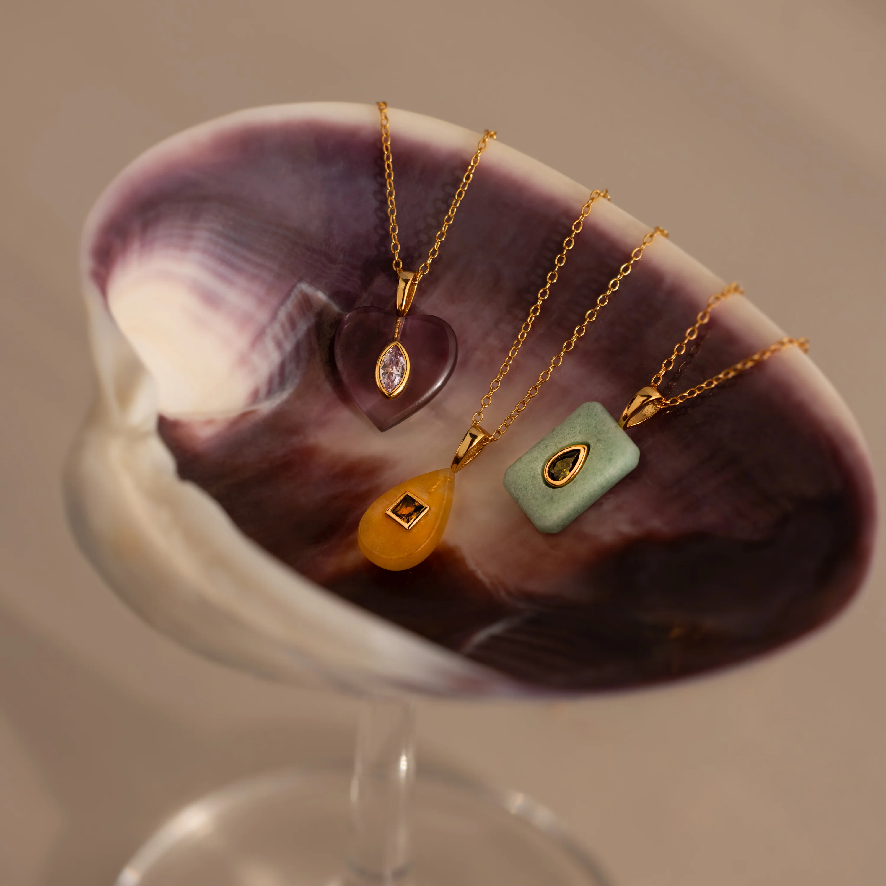 Topaz Crystal Necklace - Image 3
