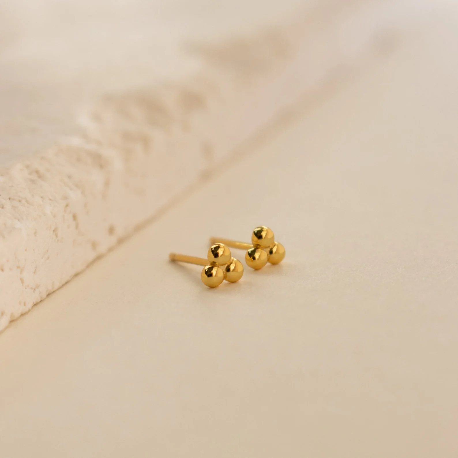 Trio Sphere Studs - Image 7