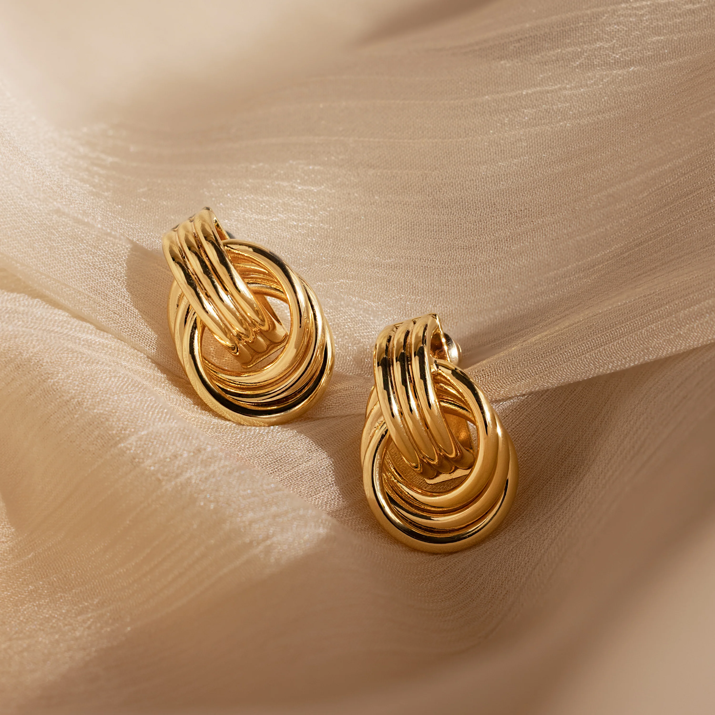Triple Knot Earrings - Image 9