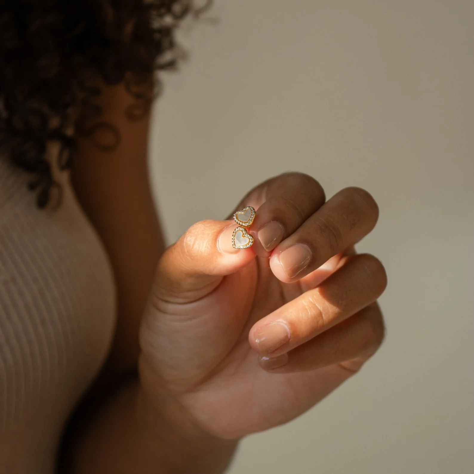 Valentina Pearl Studs - Image 6