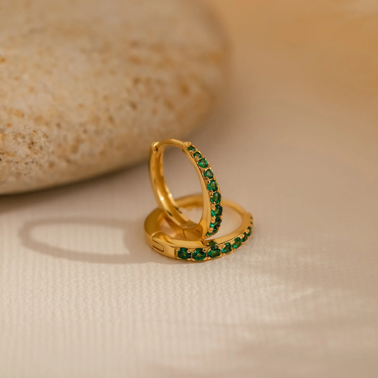 Vera Pave Emerald Huggies - Image 3
