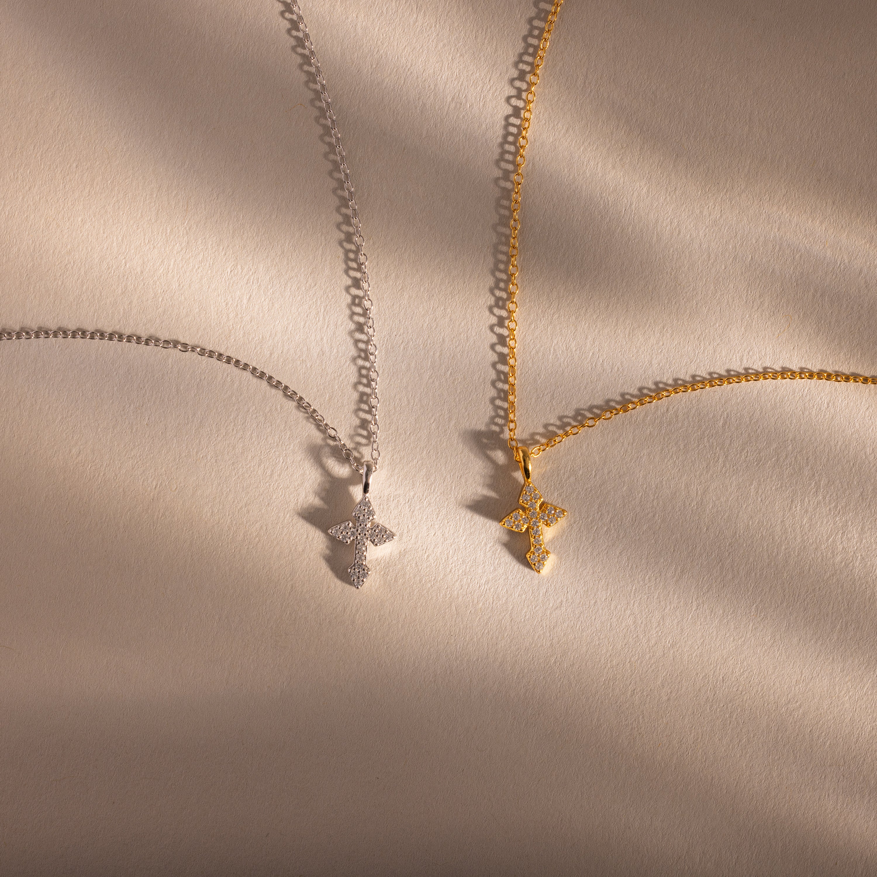 Vintage Cross Necklace - Image 6