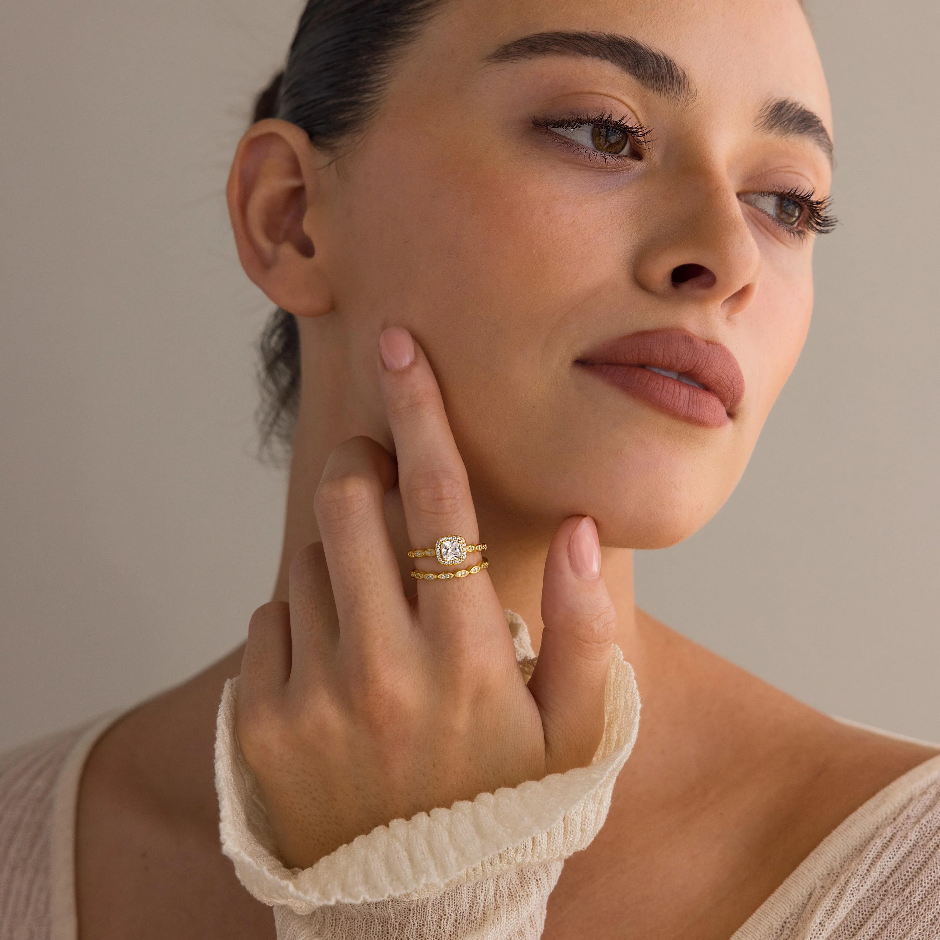 Vintage Diamond Rings Set - Image 6
