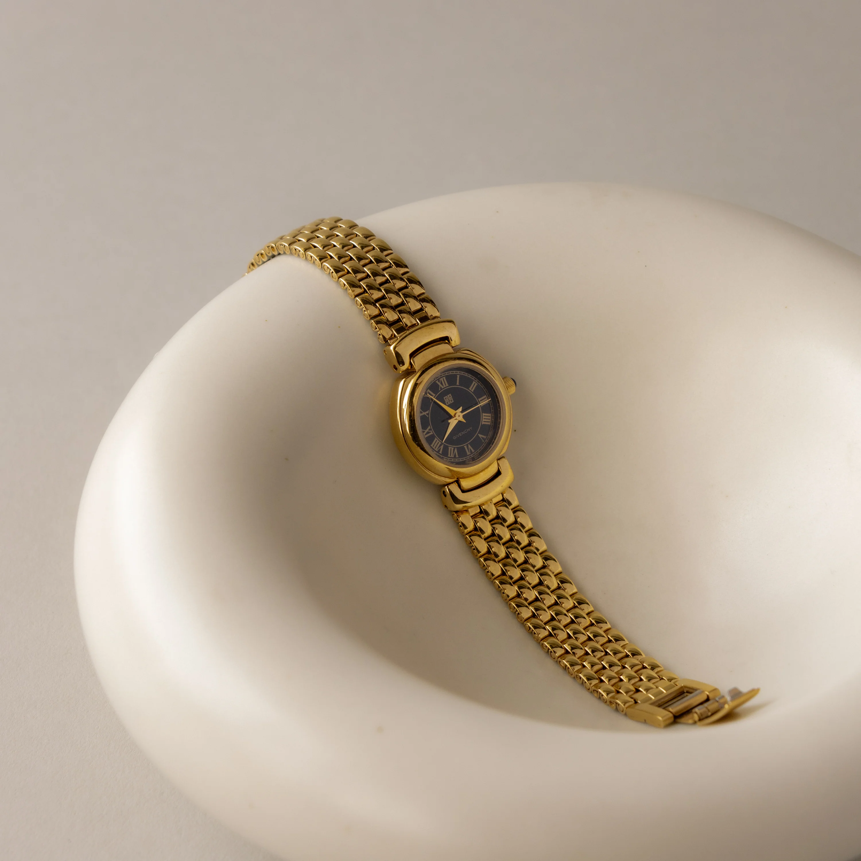 Vintage Givenchy Midnight Roman Gold Watch - Image 2